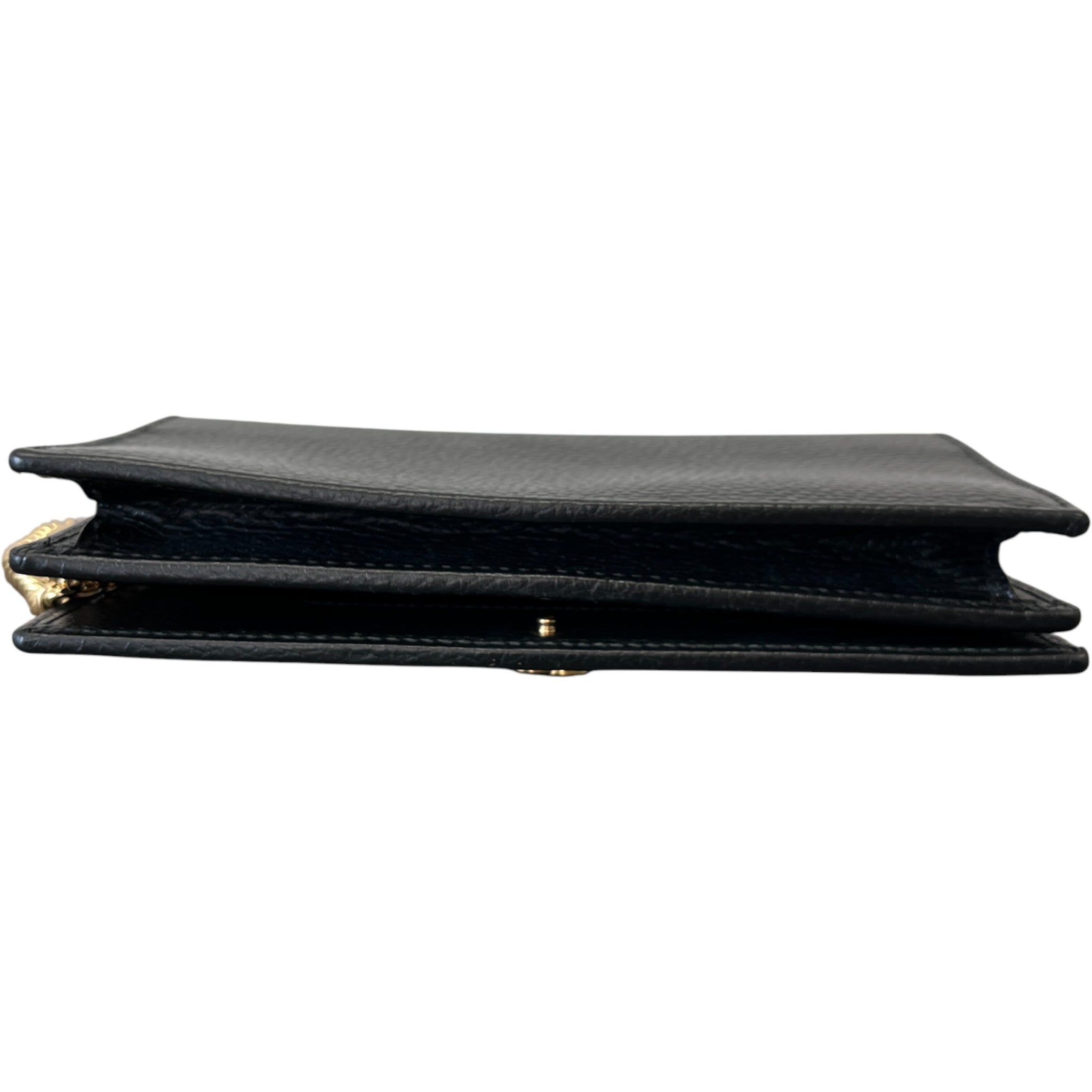 Women's Gg Marmont Wallet On Chain Bag Black