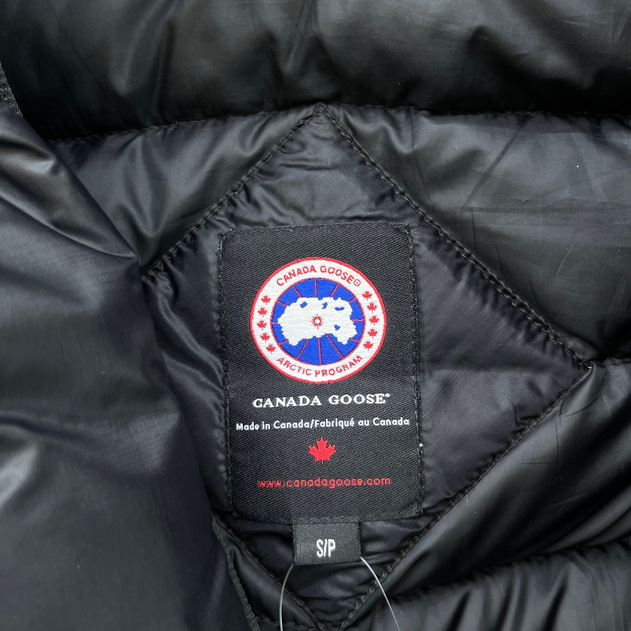 Men's Lodge Hoody Down Jacket Black Size S