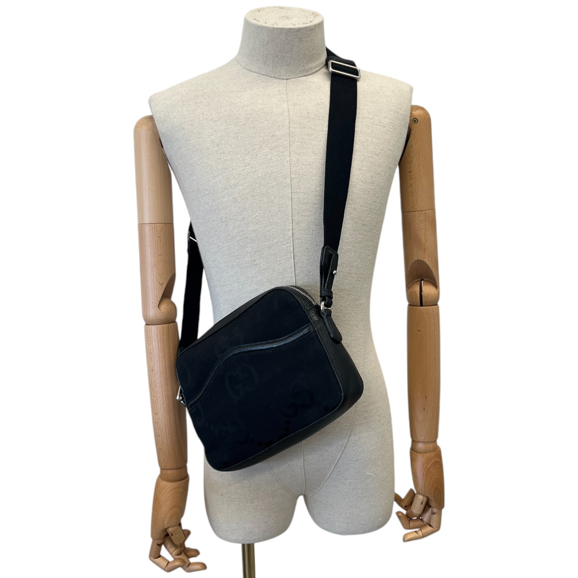 Men's Jumbo Gg Messenger Bag Black