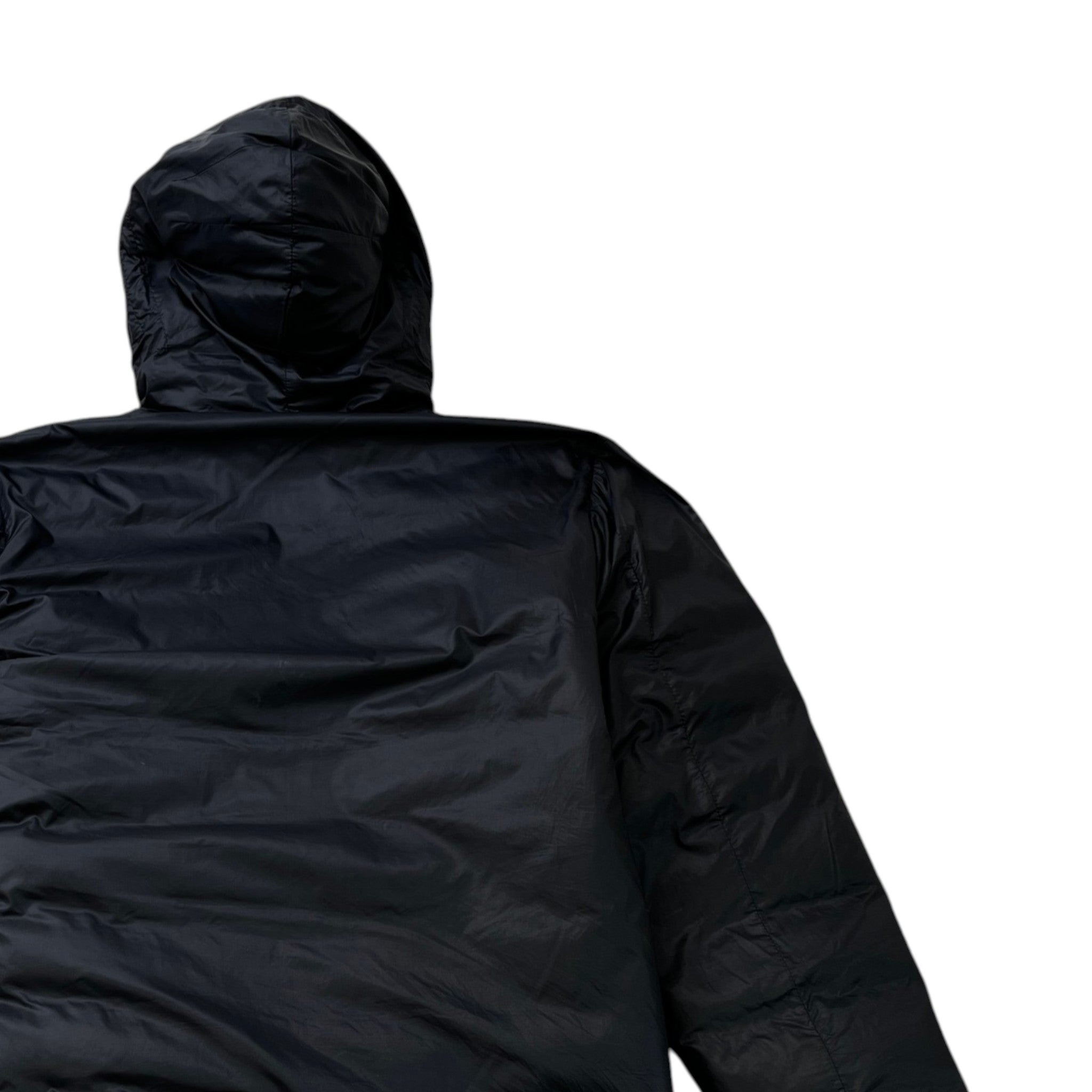 Men's Lodge Hoody Down Jacket Black Size S
