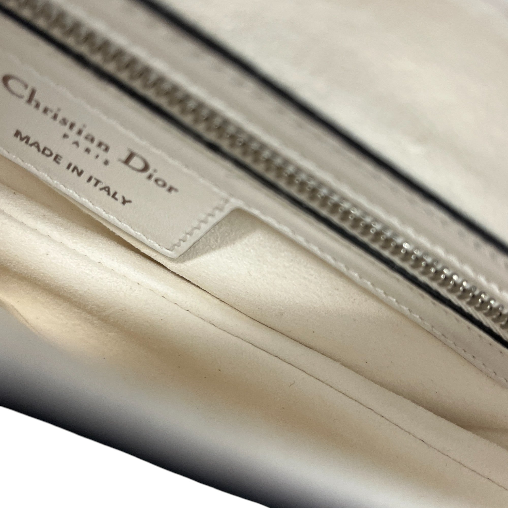 Women's Soft Saddle Bag White