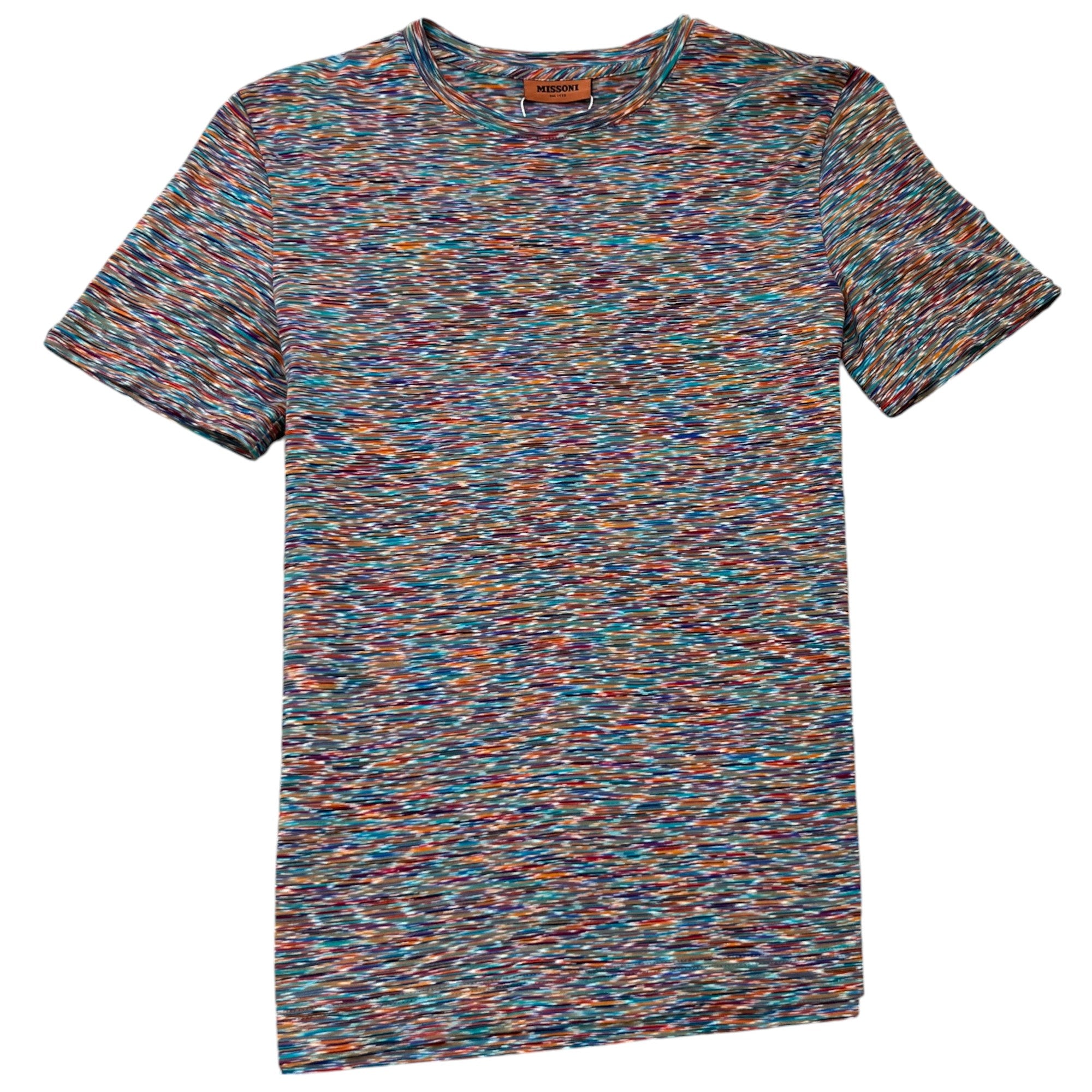 Men's Space Dye T-Shirt Multi-Coloured Size XS