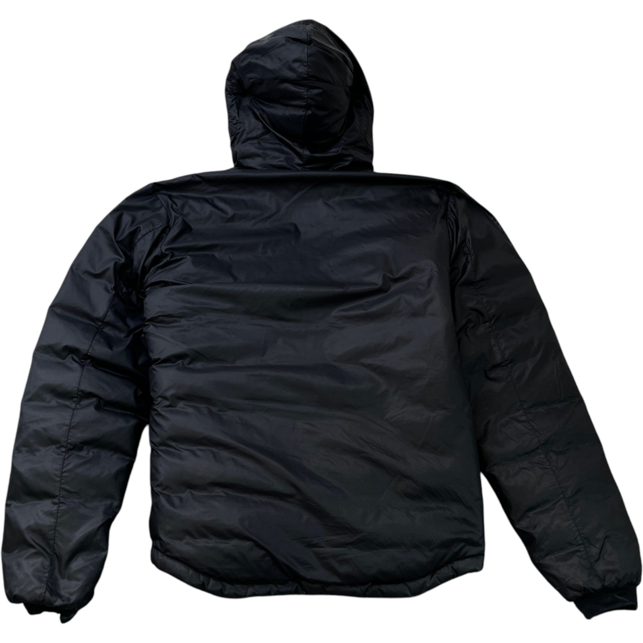 Men's Lodge Hoody Down Jacket Black Size S