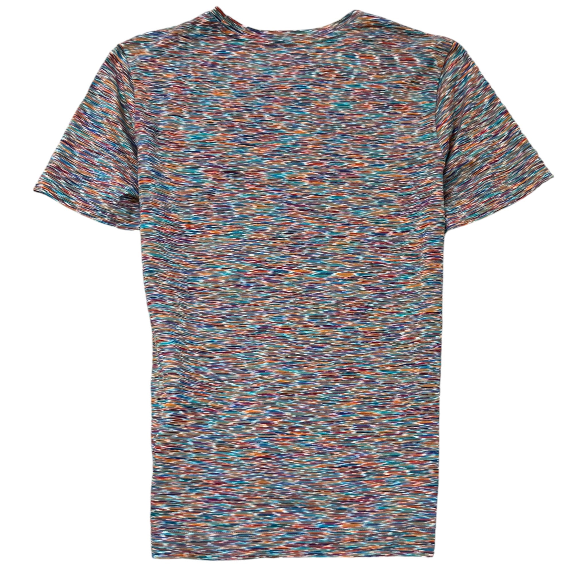 Men's Space Dye T-Shirt Multi-Coloured Size XS