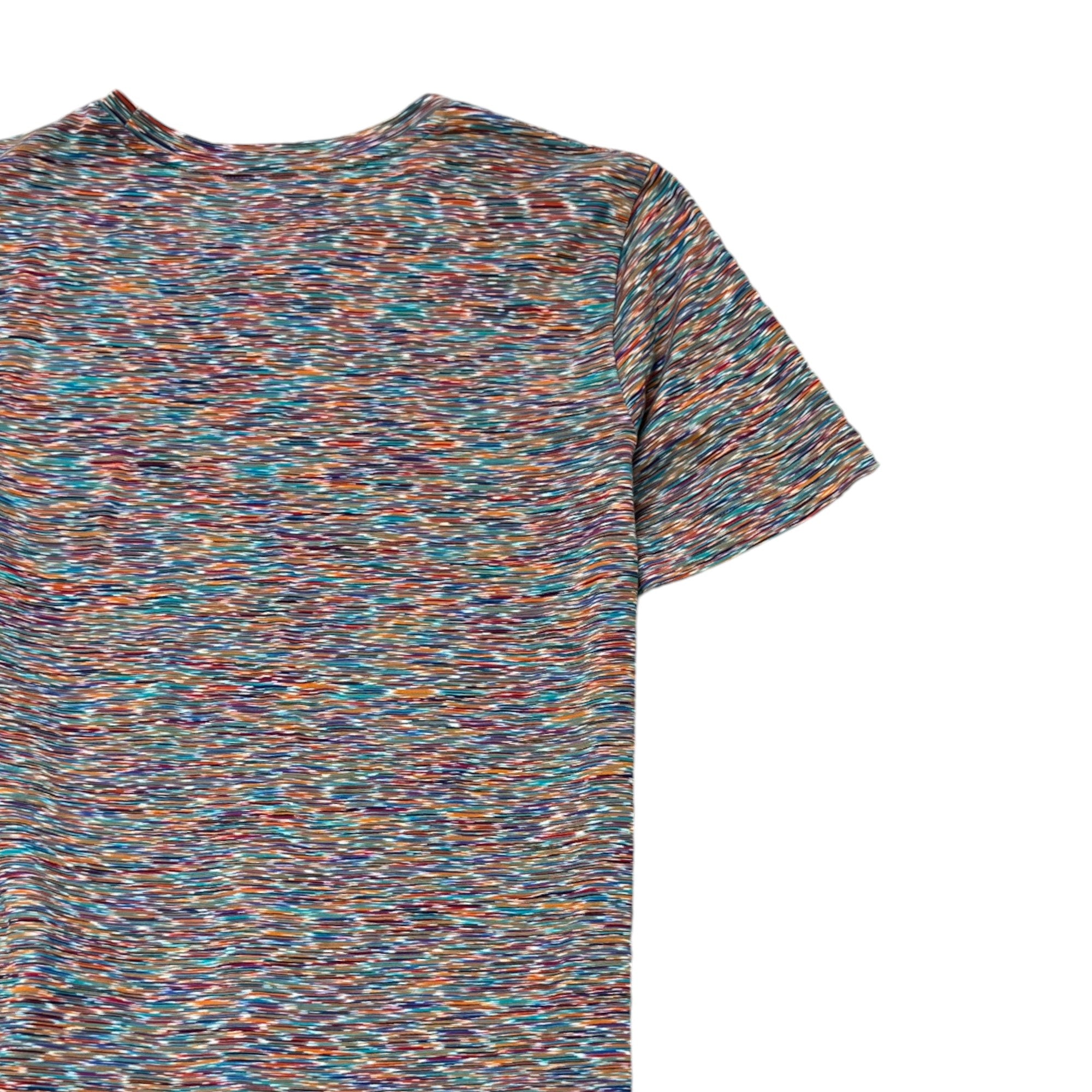 Men's Space Dye T-Shirt Multi-Coloured Size XS