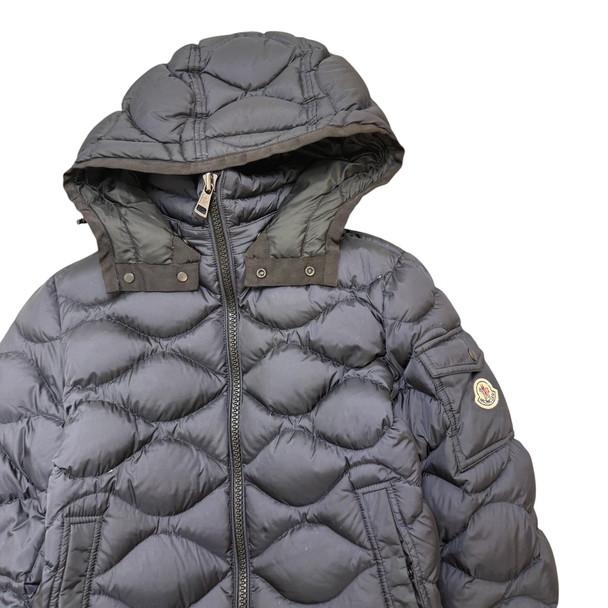 Men's Morandieres Down Jacket Navy Size 0/XS
