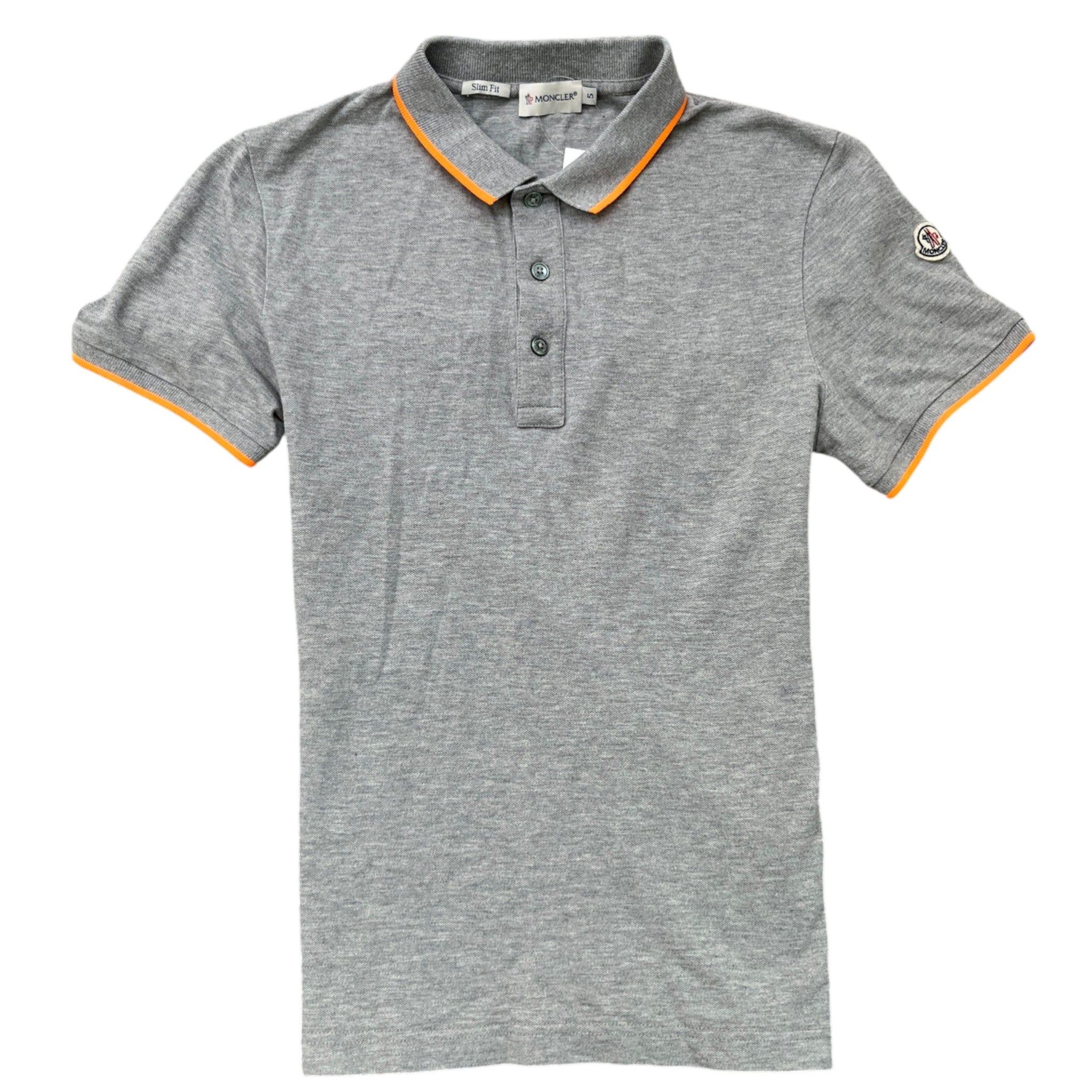 Men's Maglia Polo Shirt Grey Size XS