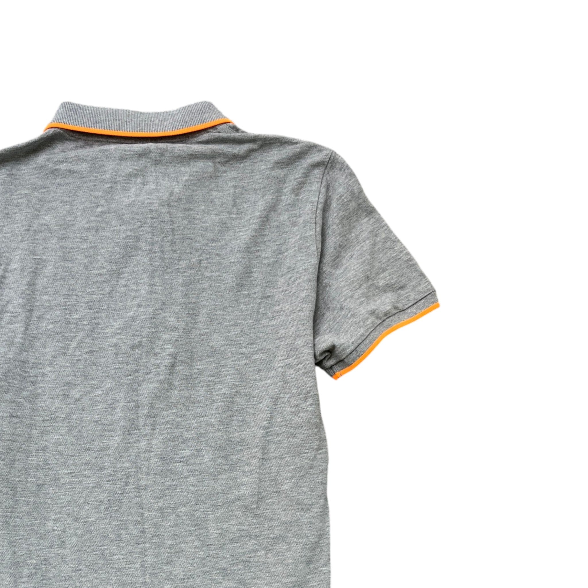 Men's Maglia Polo Shirt Grey Size XS