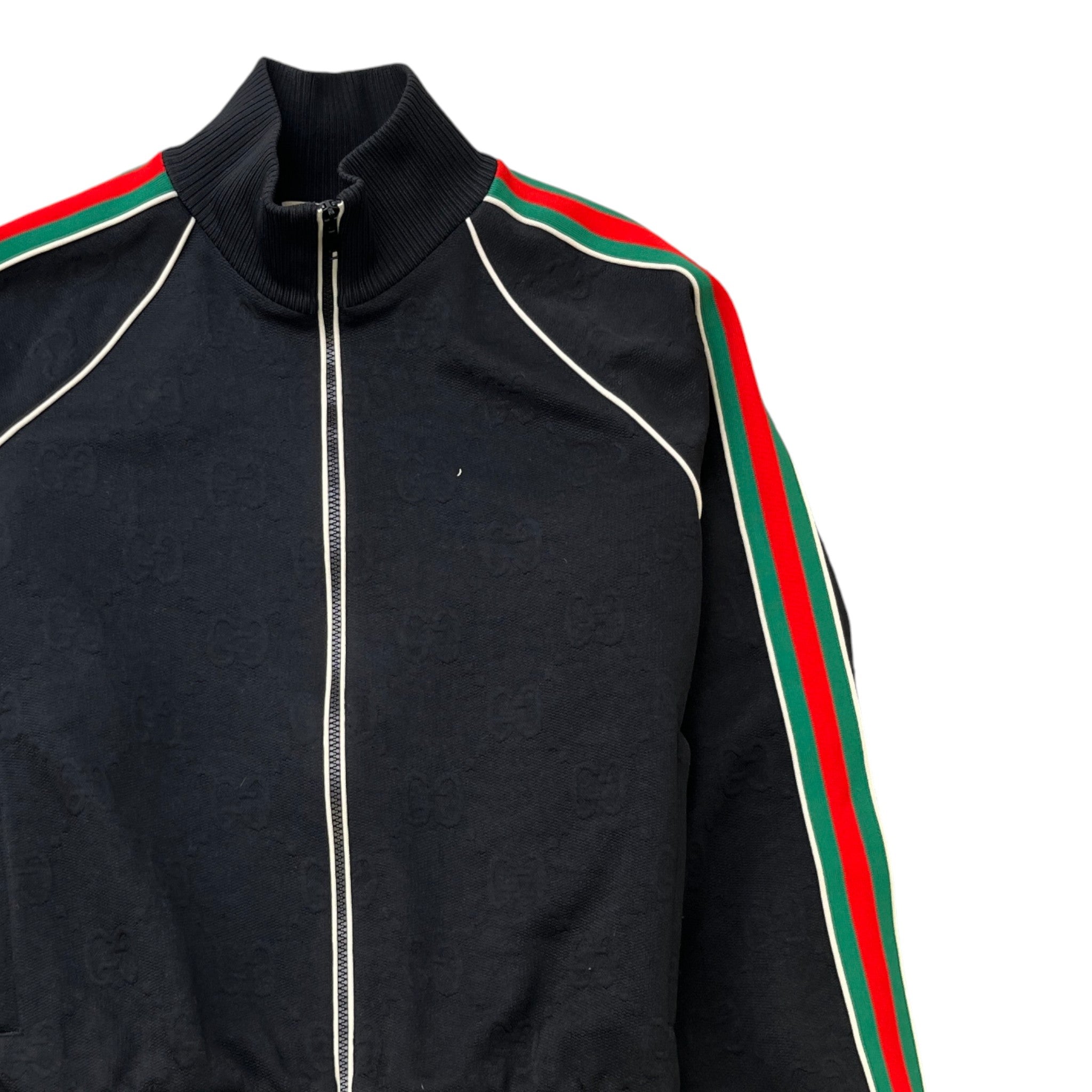 Men's Gg Supreme Web Jumper Black Size M