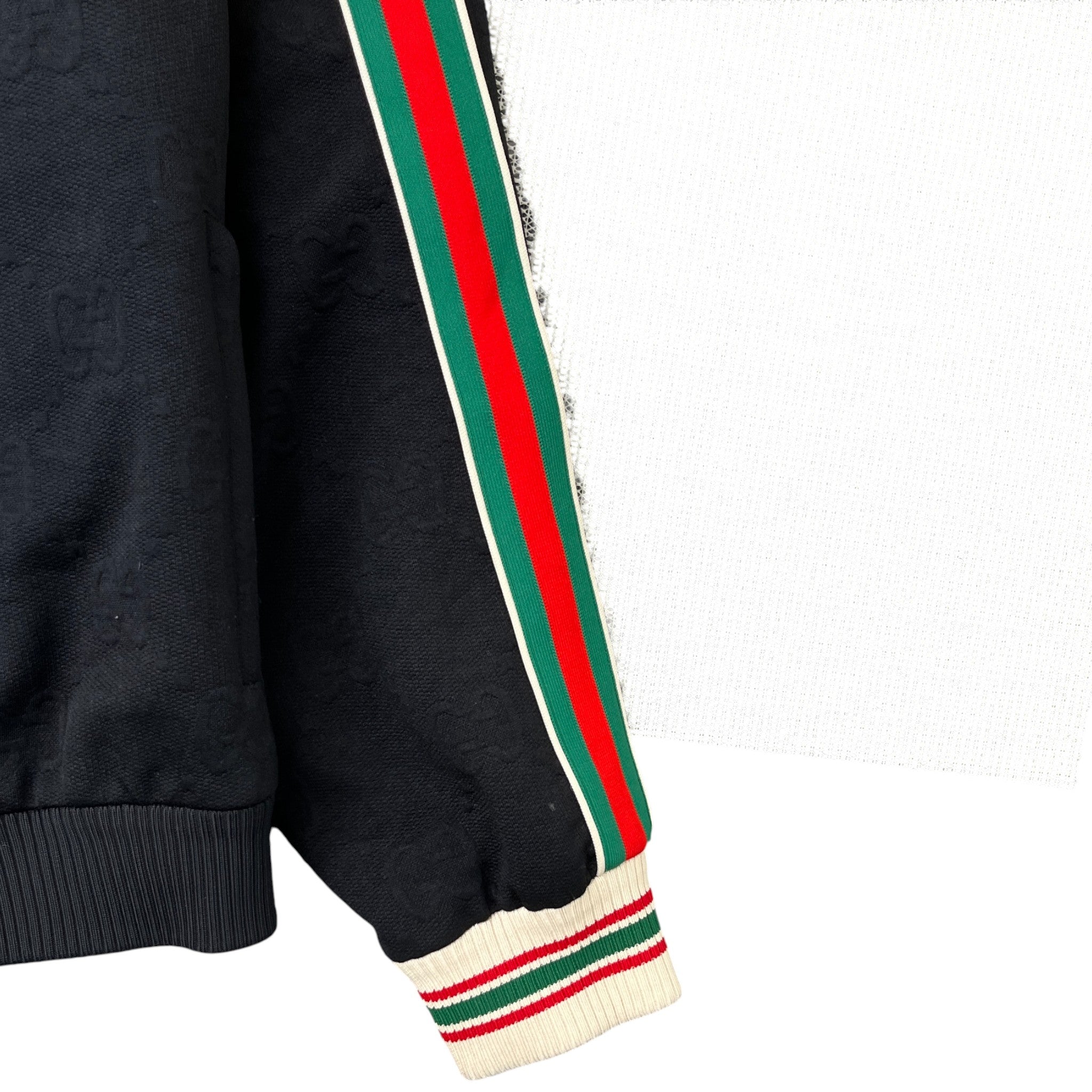 Men's Gg Supreme Web Jumper Black Size M