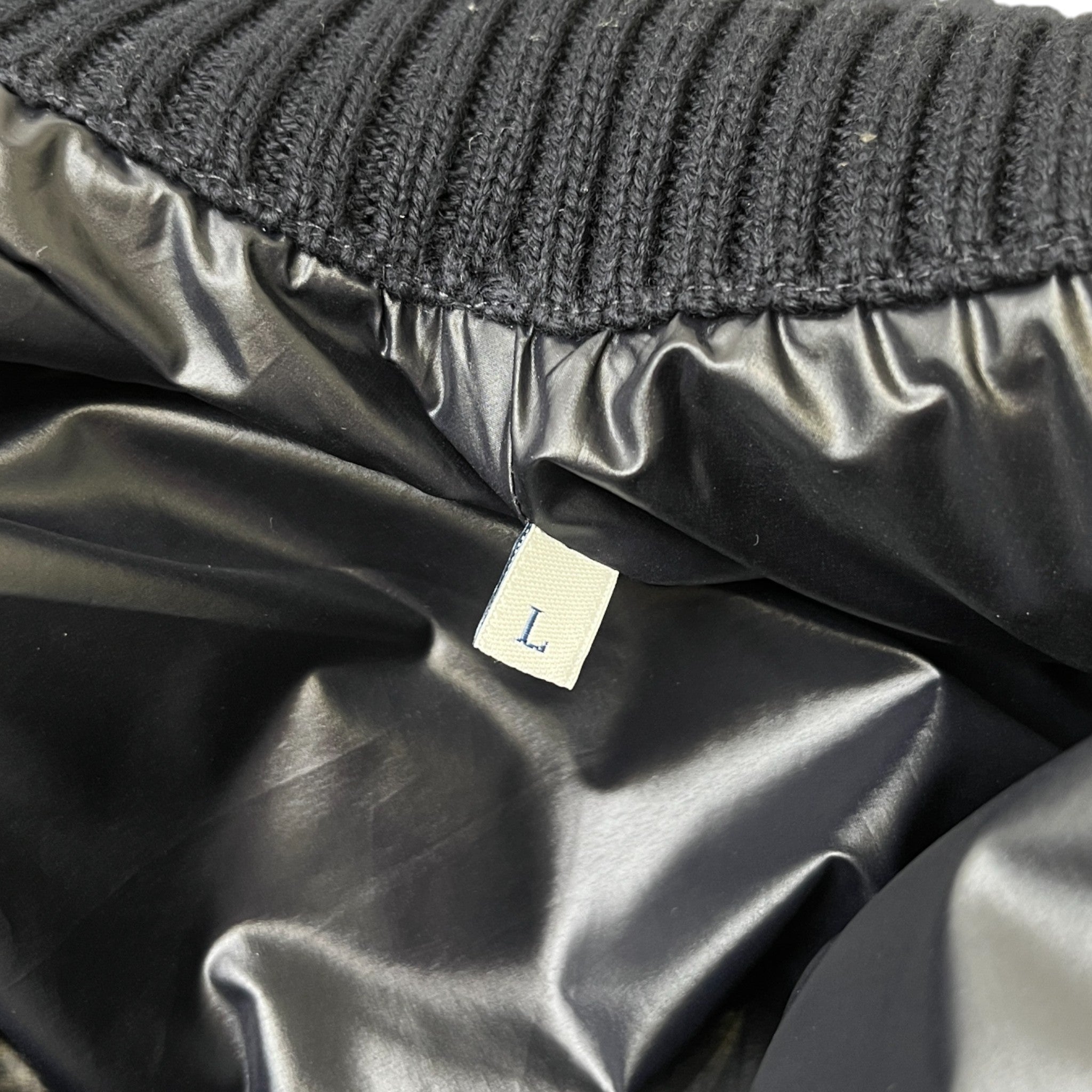 Men's Cardigan Tricot Jacket Navy Size L