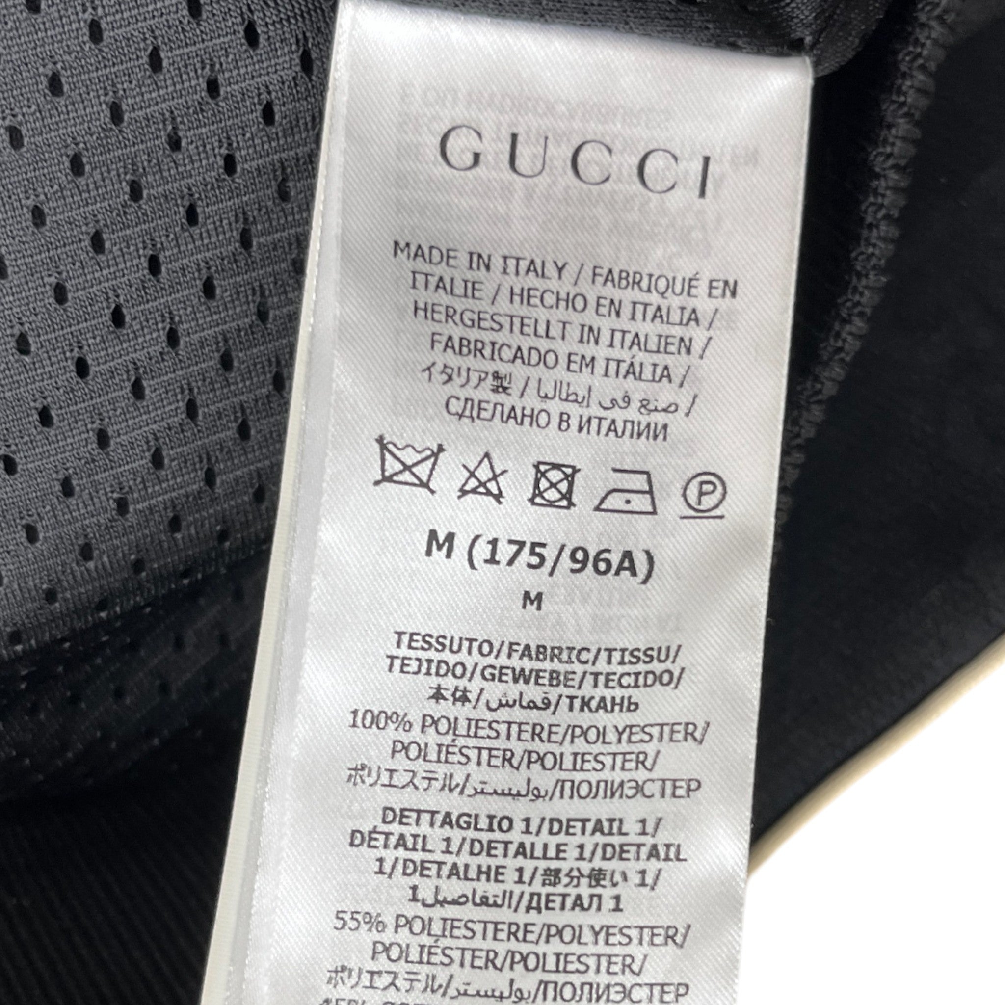 Men's Gg Supreme Web Jumper Black Size M