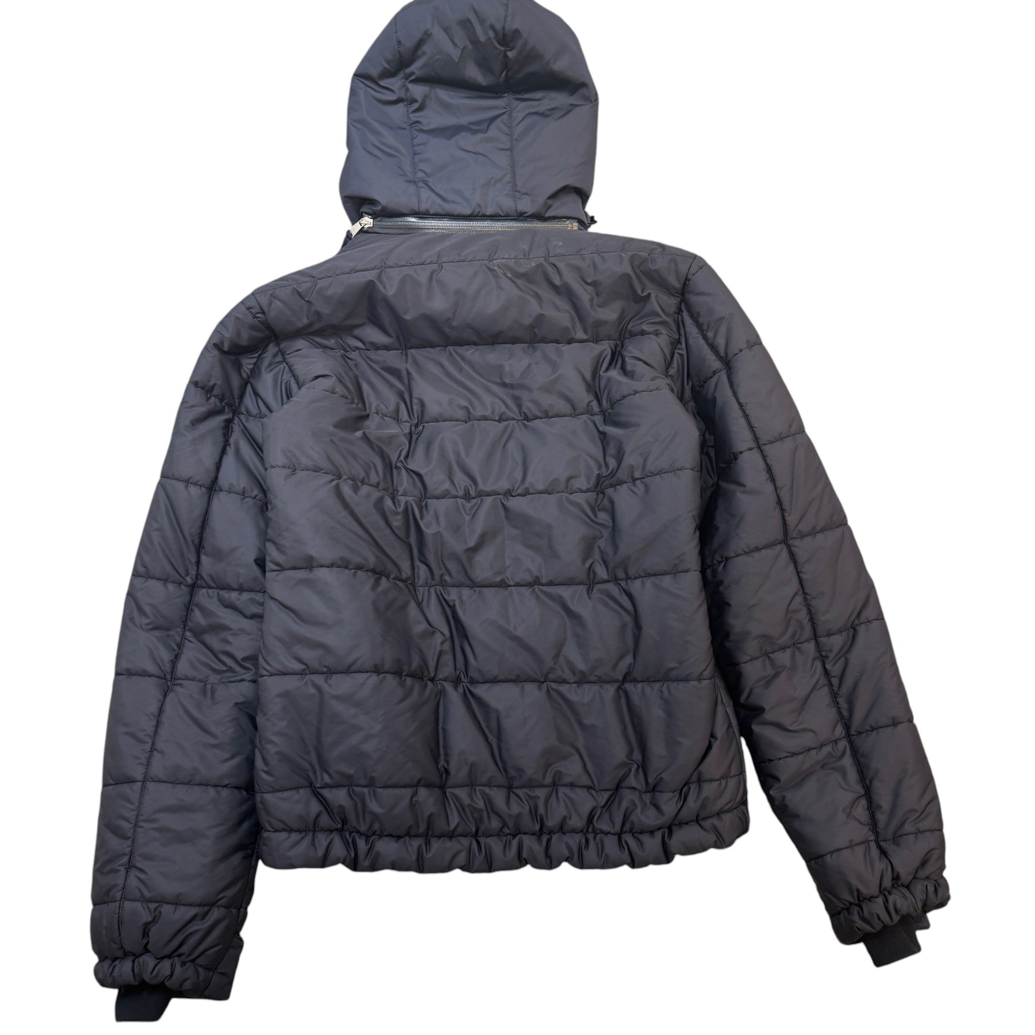 Men's Plaque Logo Down Jacket Navy Size IT 46 / S