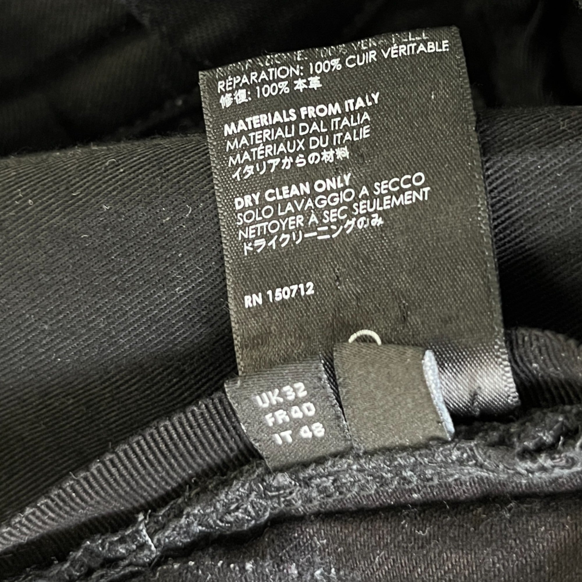 Men's Mx1 Distressed Jeans Black Size Waist 32"