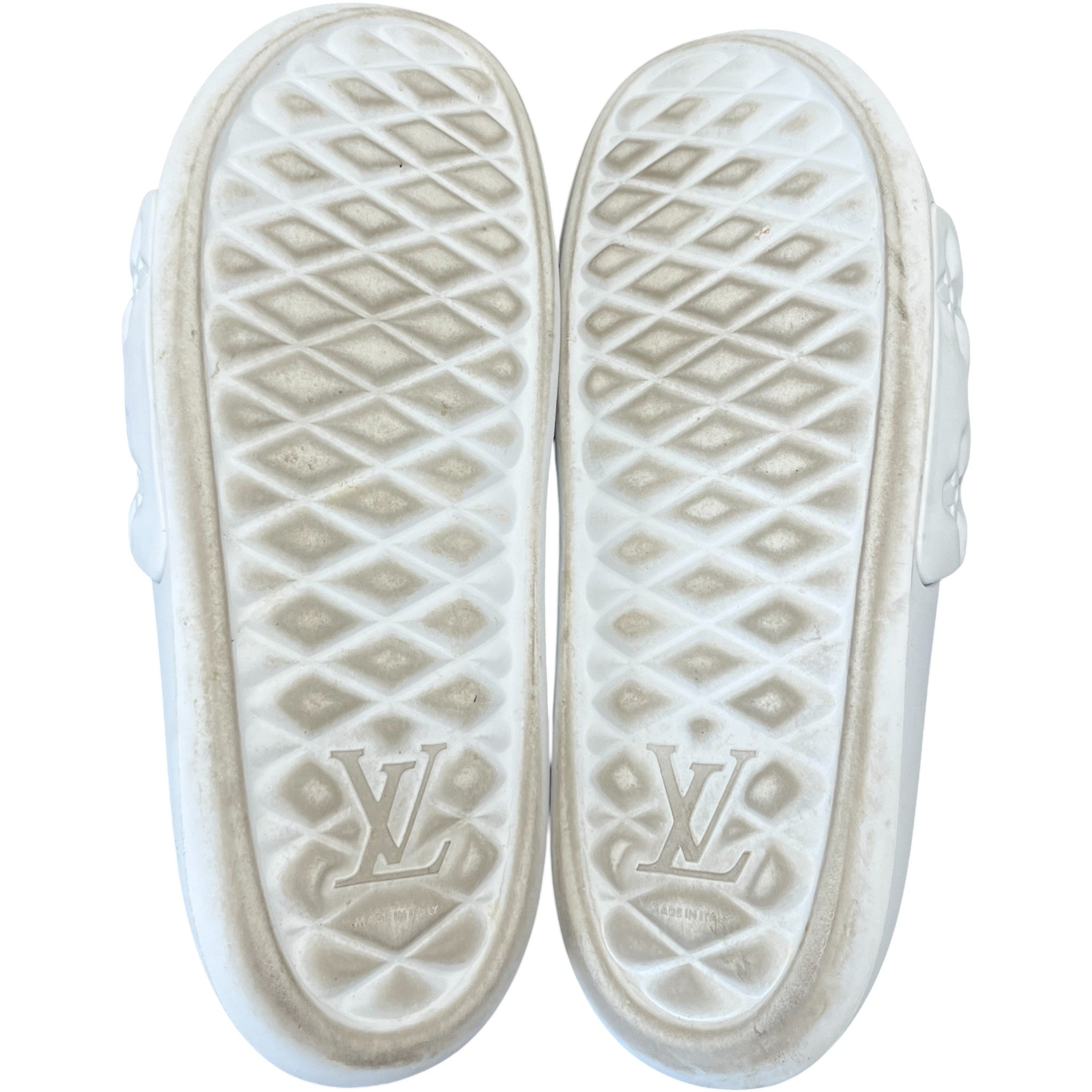 Men's Waterfront Slides White Size EU 44 / UK 10