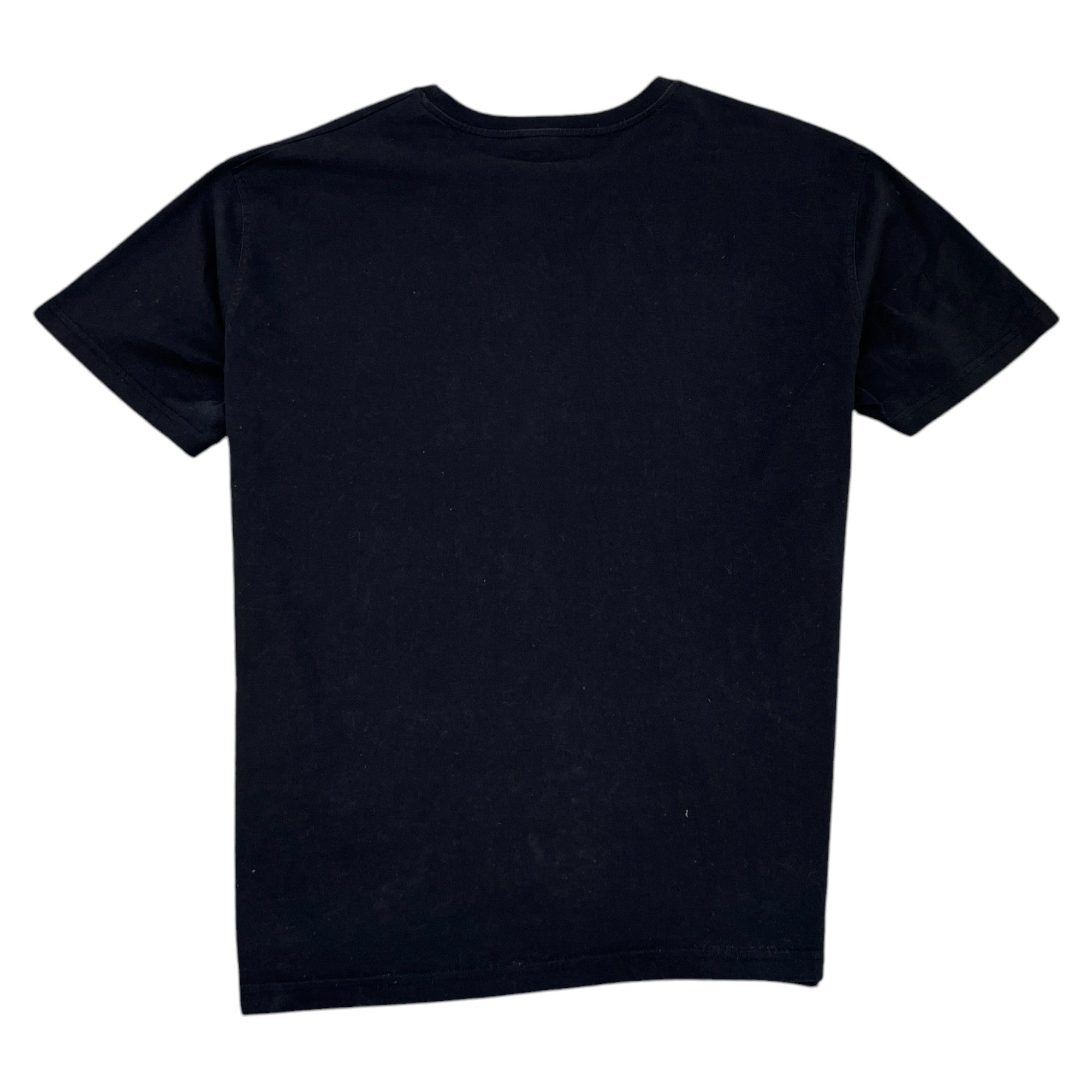 Men's Floral Logo T-Shirt Black Size XXL