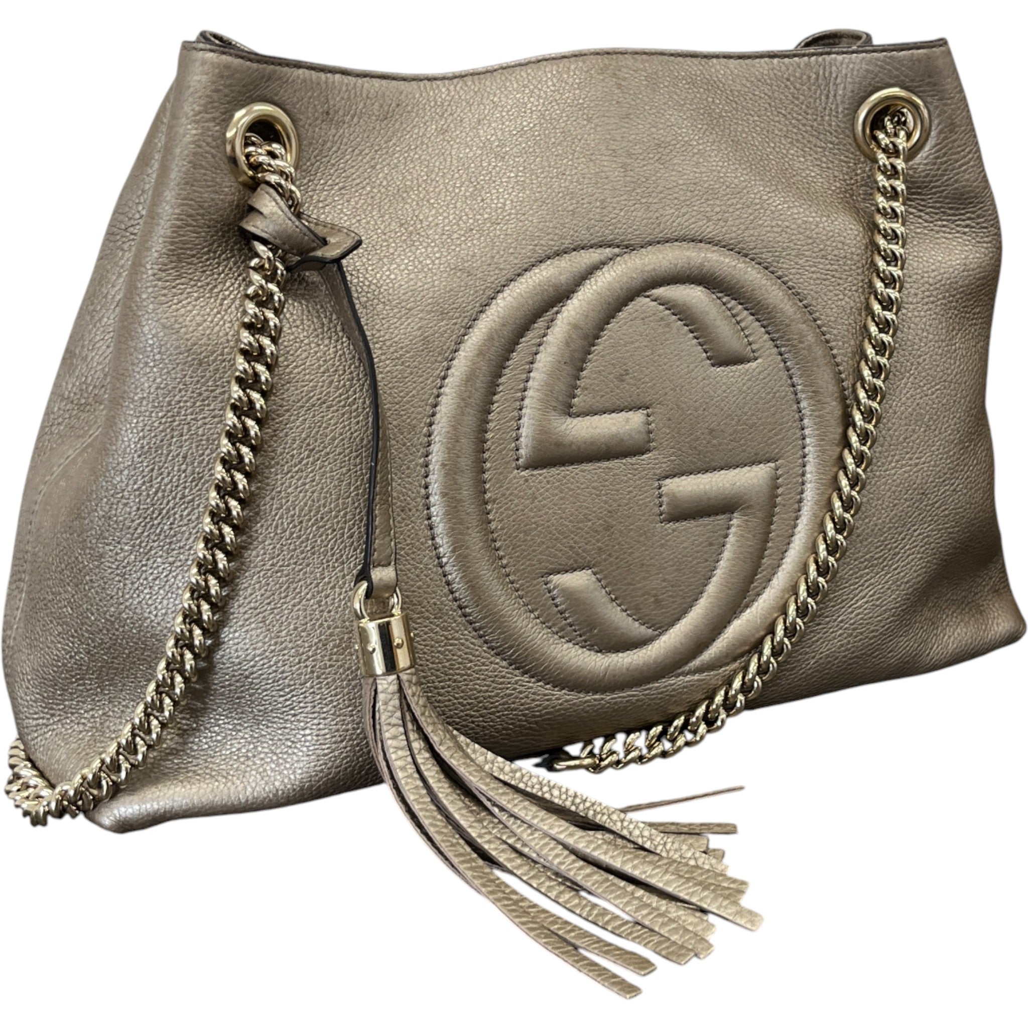 Women's Soho Tote Handbag Gold