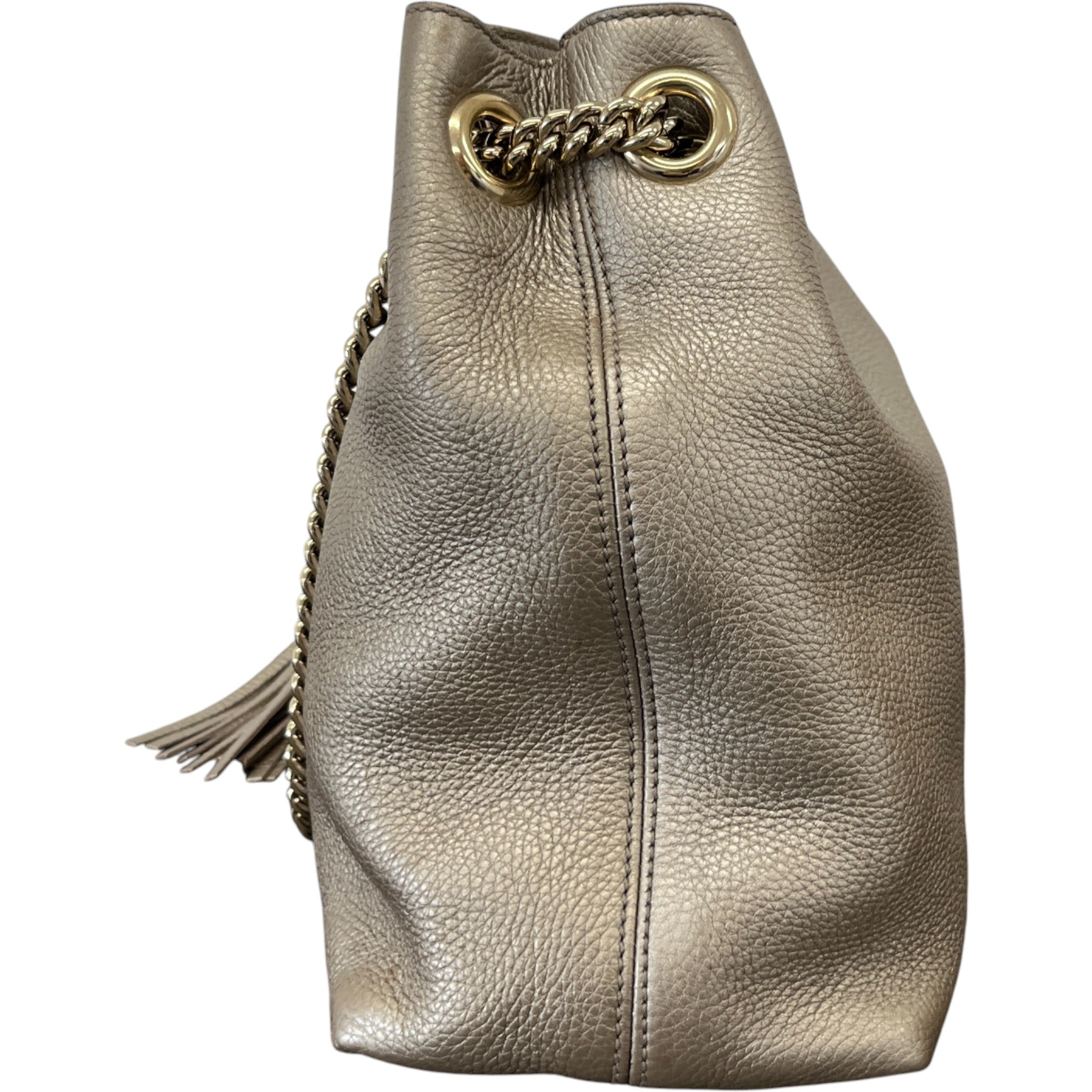 Women's Soho Tote Handbag Gold