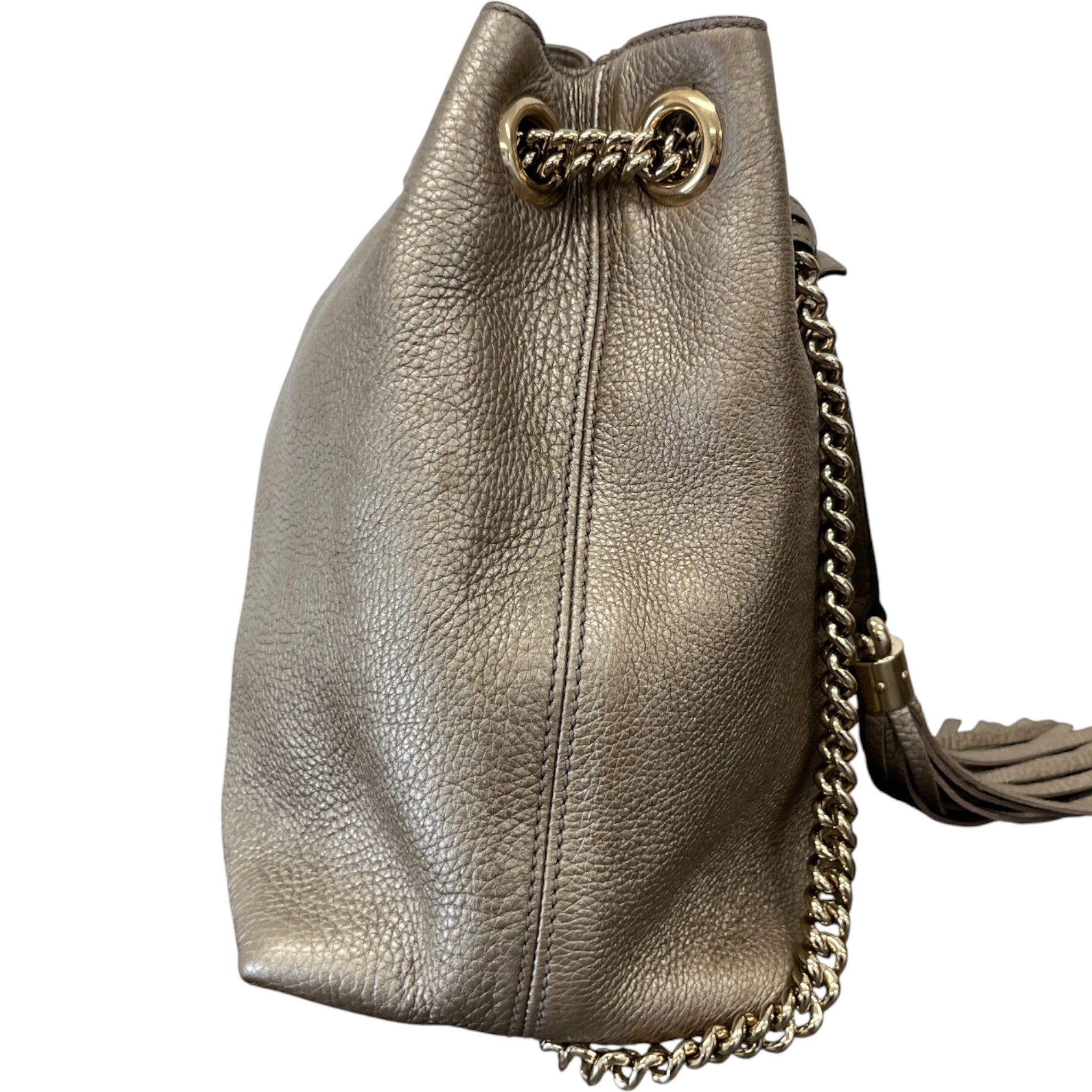Women's Soho Tote Handbag Gold
