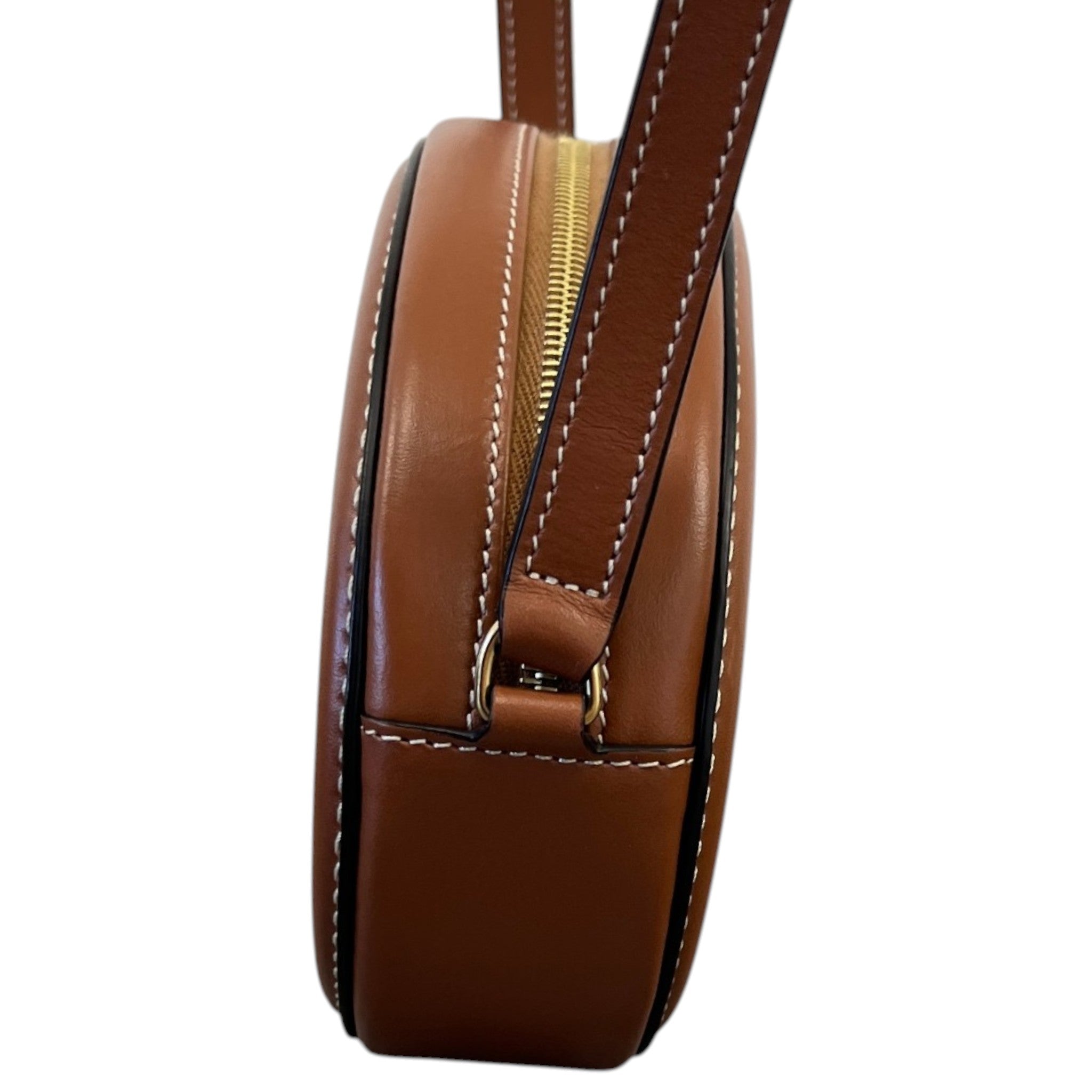 Women's Oval Cuir Triomphe Bag Brown