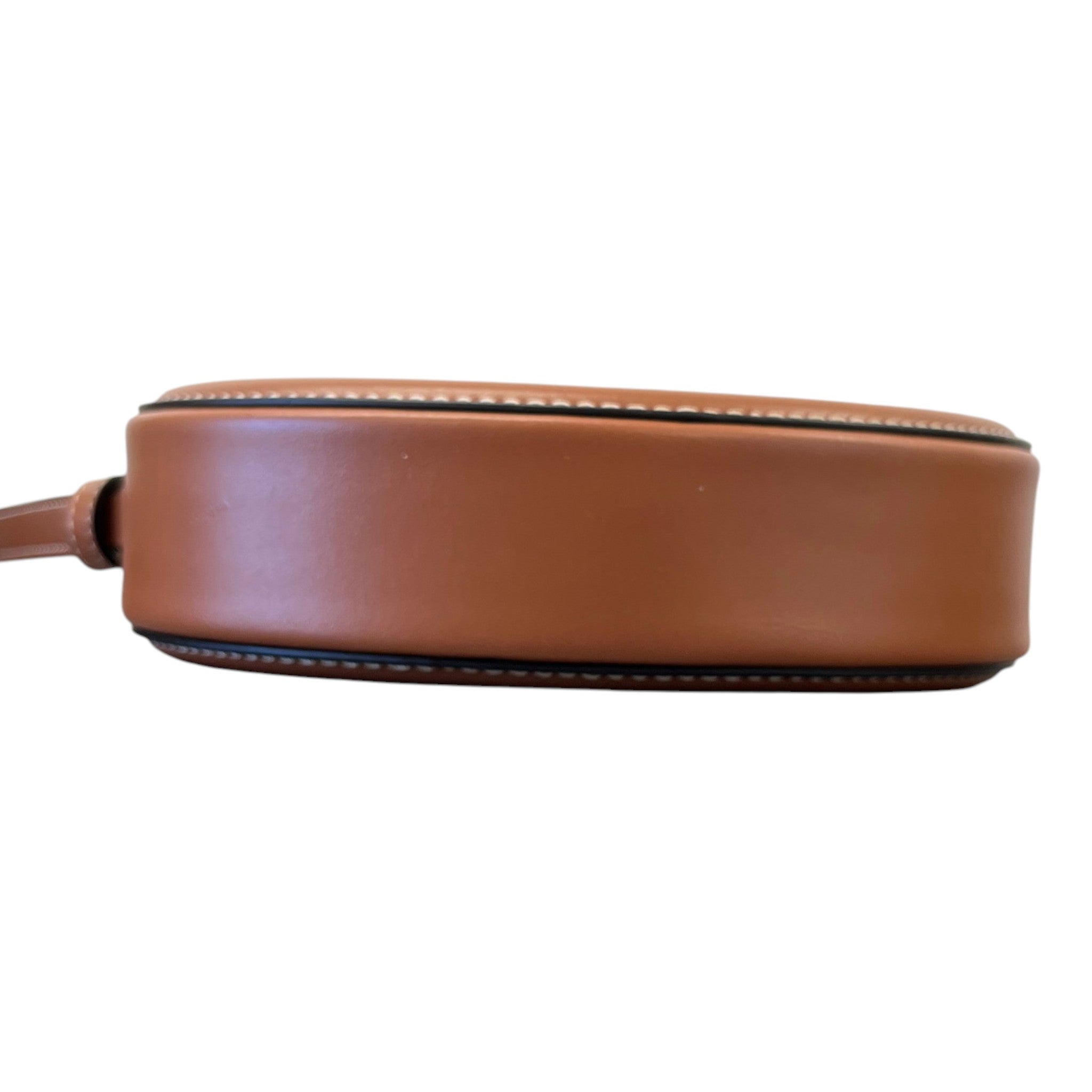Women's Oval Cuir Triomphe Bag Brown
