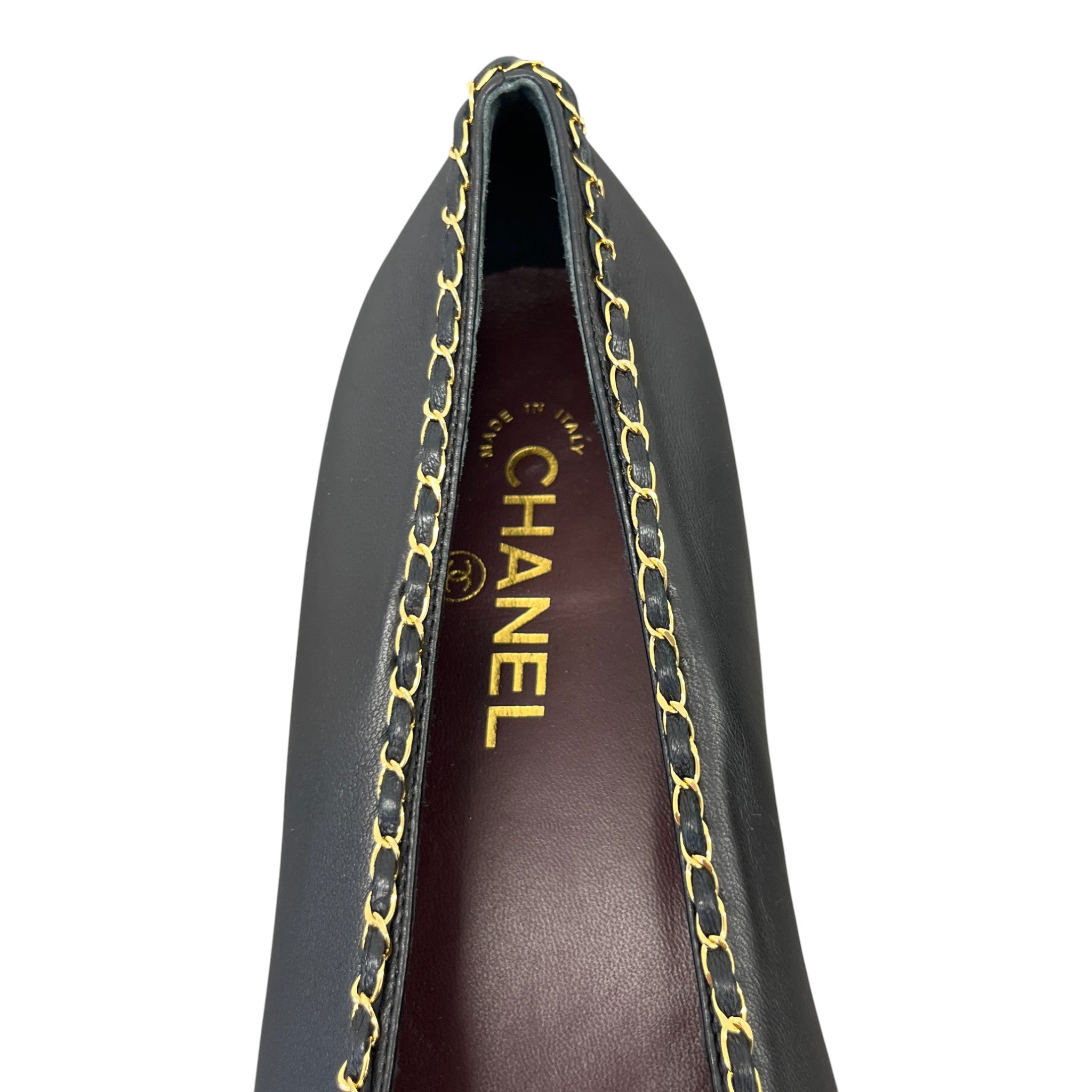 Women's Ballet Flats Lambskin Mules Black Size EU 41 / UK 8