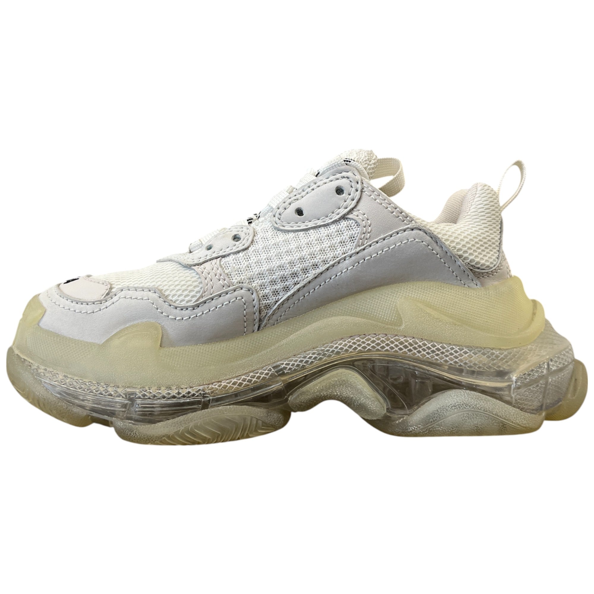 Women's Triple S Low Trainers White Size EU 34 / UK 1