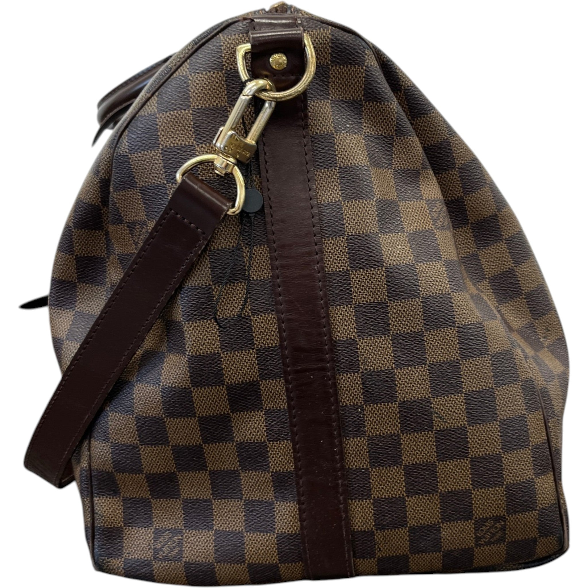 Women's Damier Ebene Keepall Bandoulière 55 Bag Brown