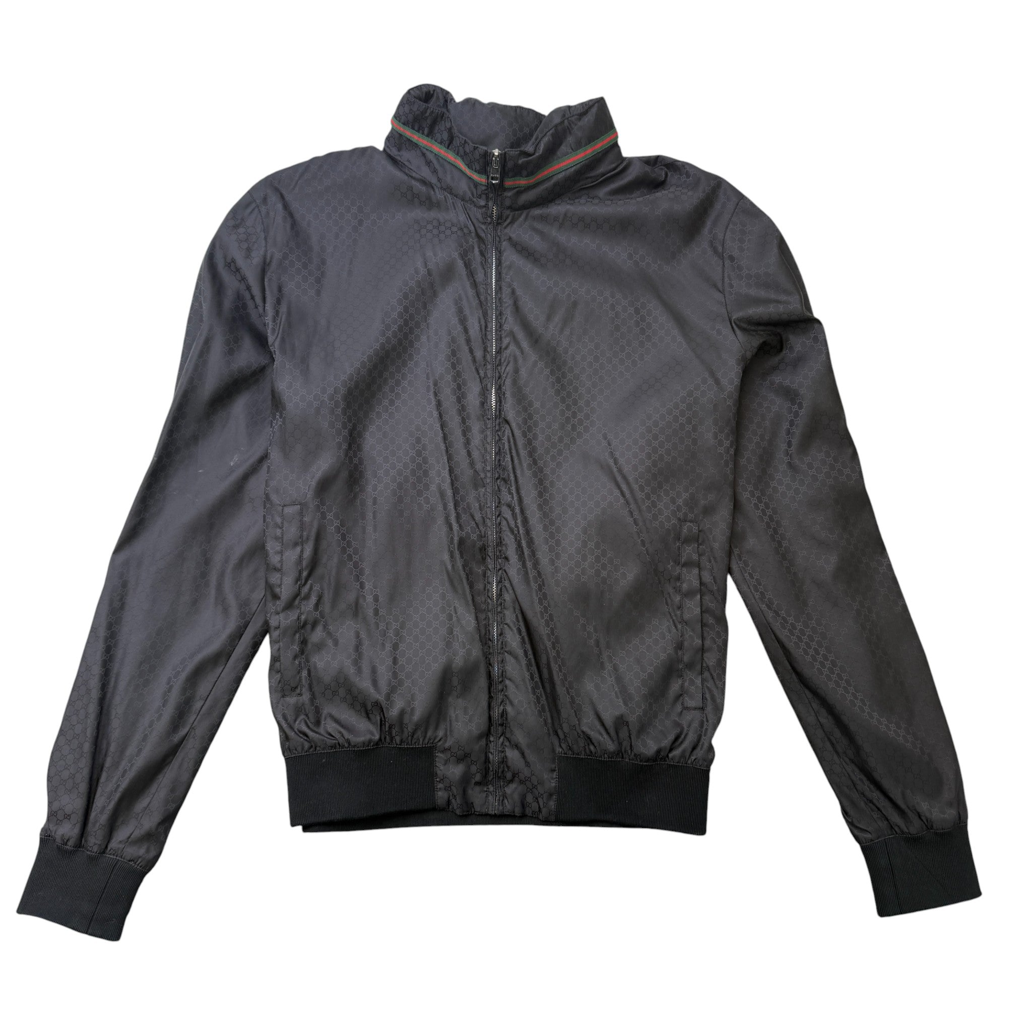 Men's Gg Monogram Jacket Black Size IT 52 / XL