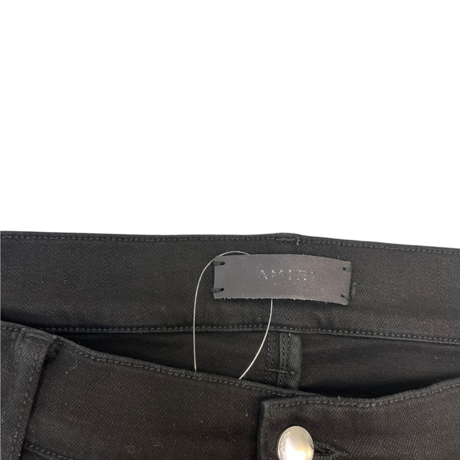 Men's Mx1 Distressed Jeans Black Size Waist 38"