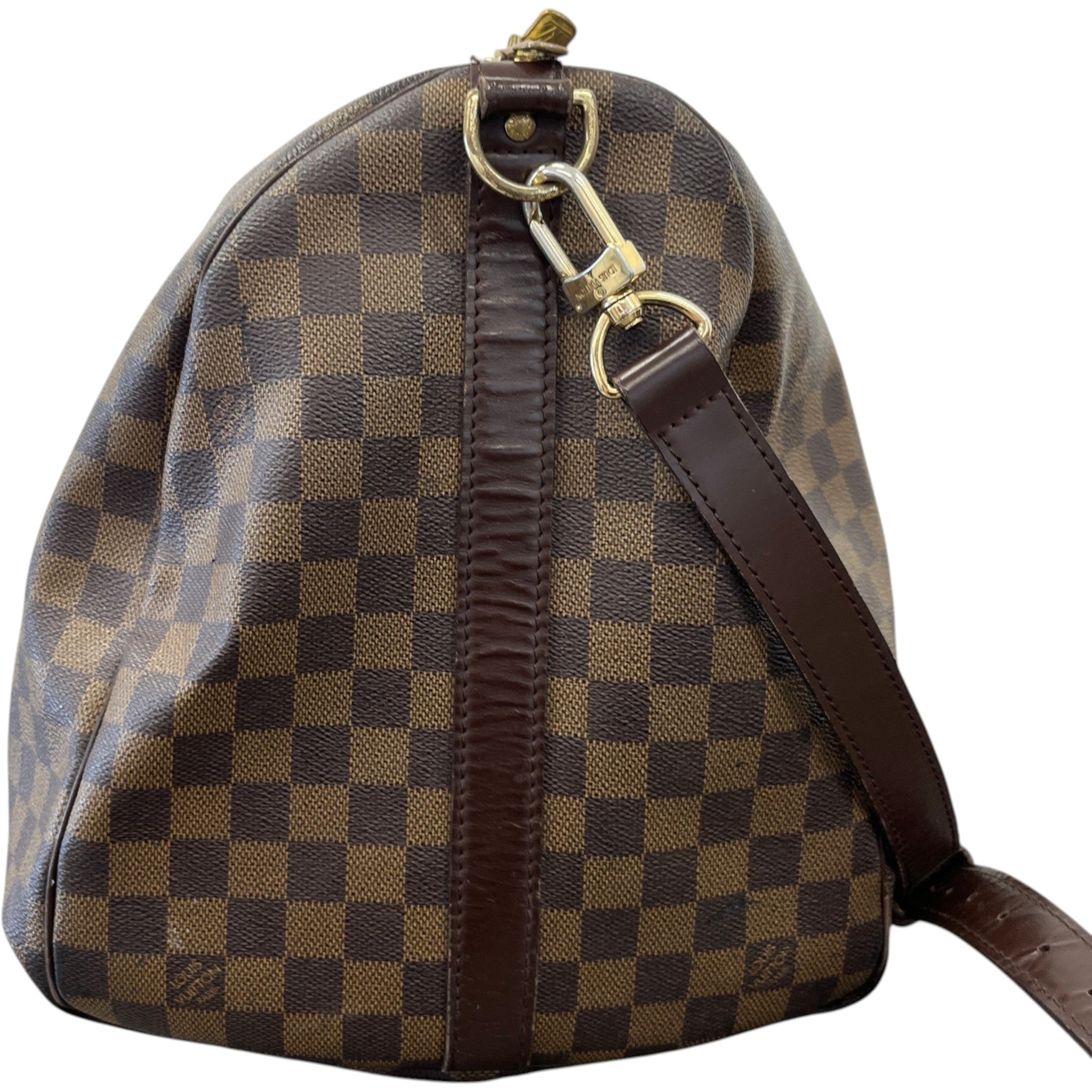 Women's Damier Ebene Keepall Bandoulière 55 Bag Brown
