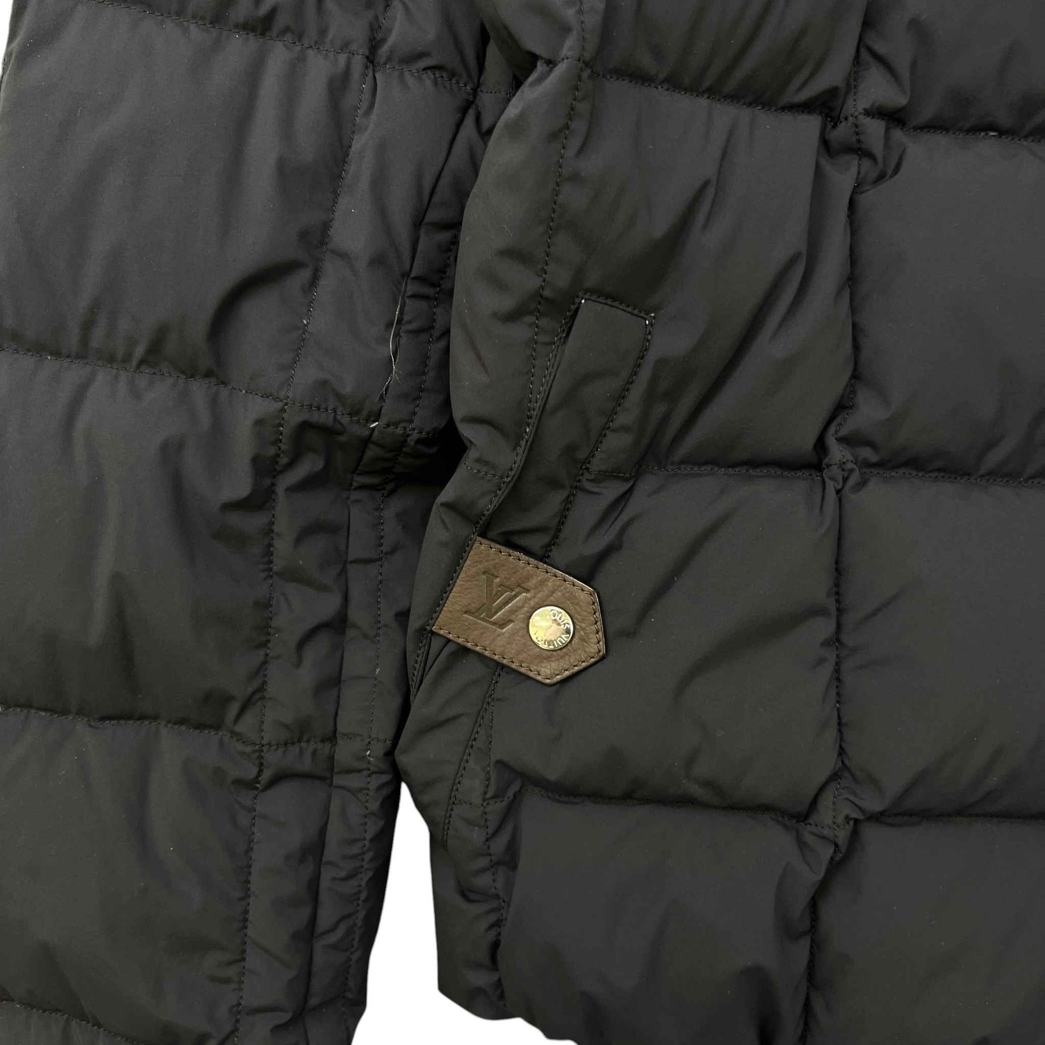 Men's Damier Graphite Reversible Down Jacket Black Size IT 48 / M