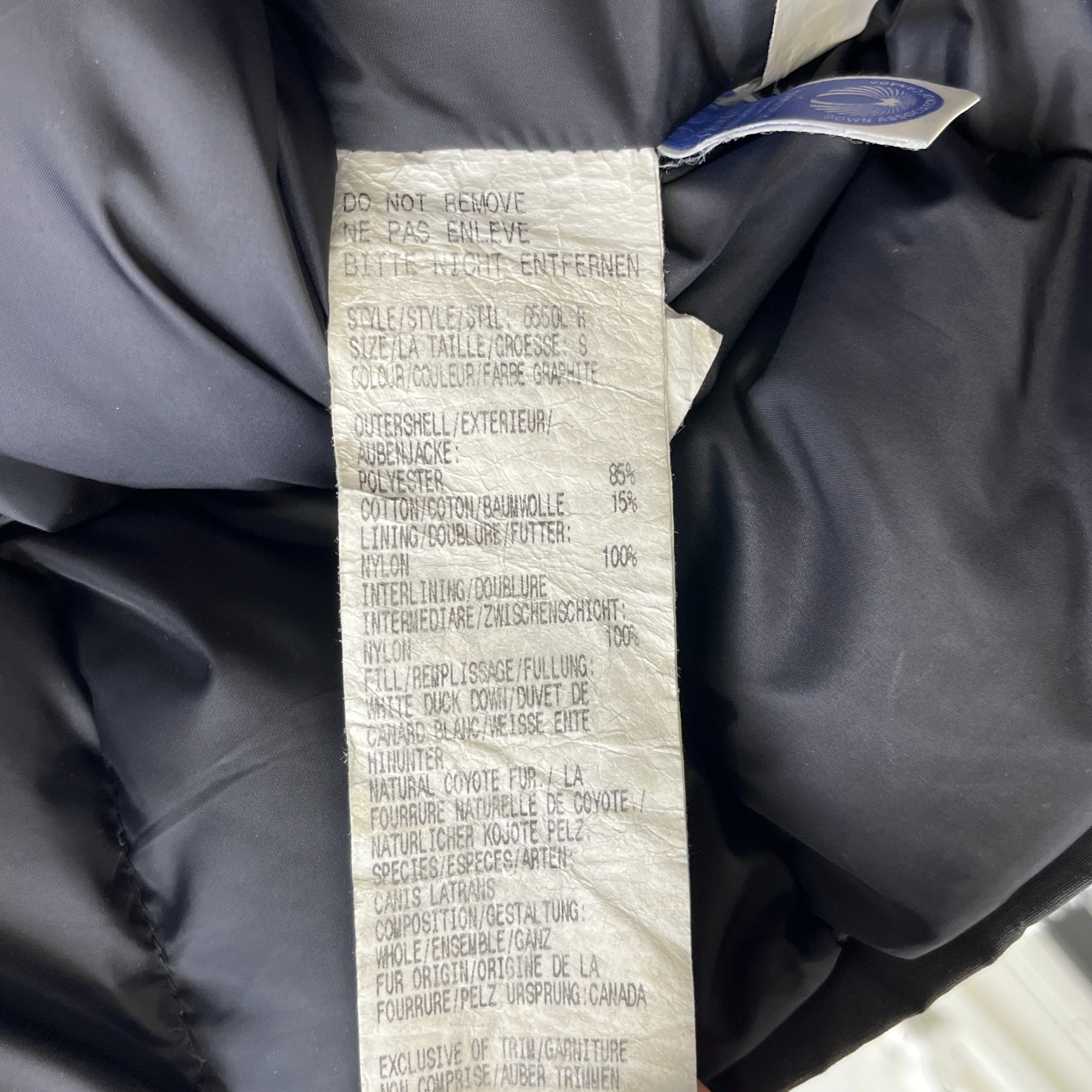 Women's Trillium Parka Down Jacket Grey Size S