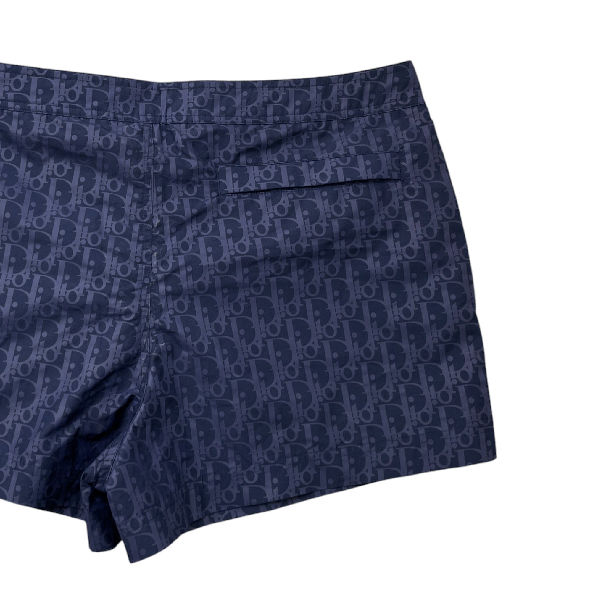 Men's Oblique Swim Shorts Navy Size L