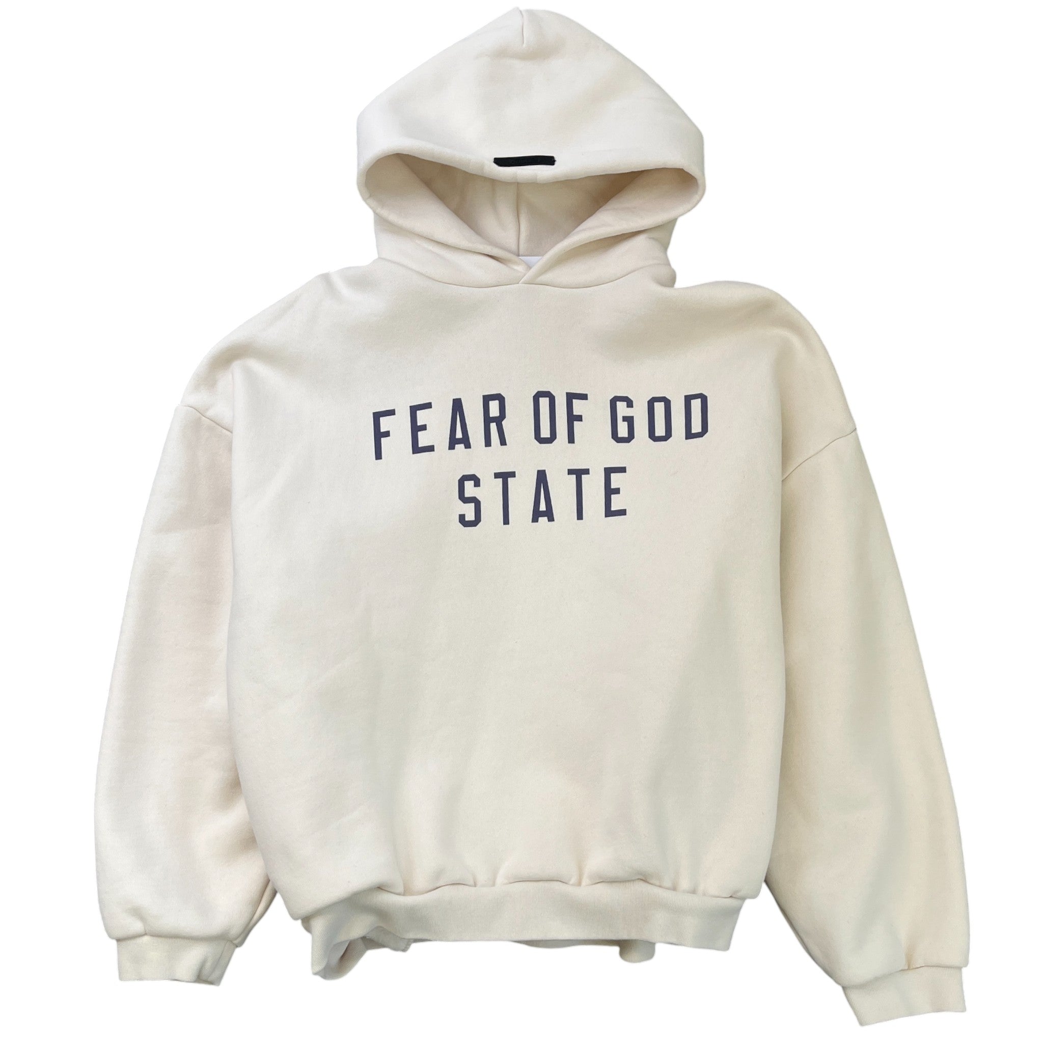 Men's Fear Of God Hoodie Cream Size M