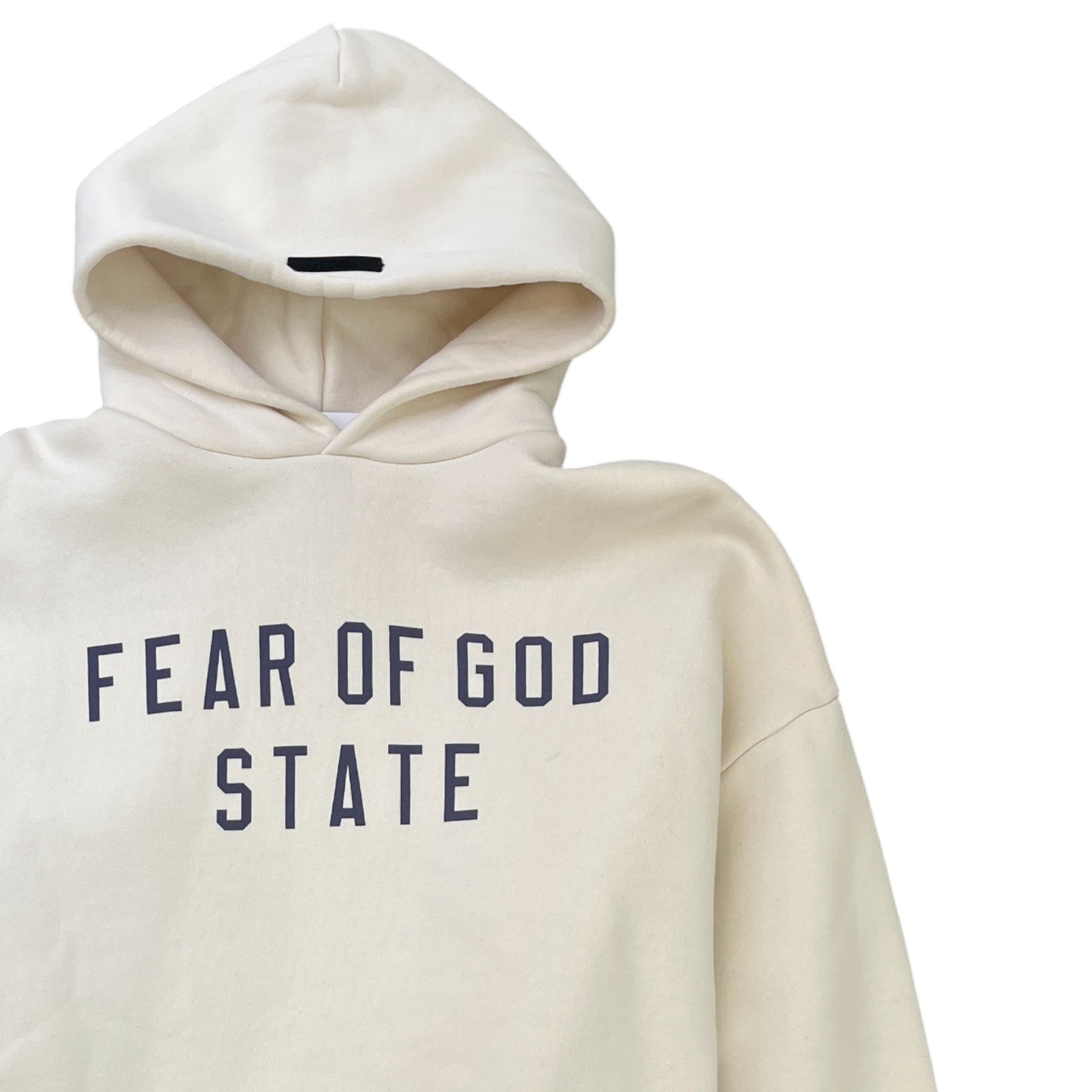 Men's Fear Of God Hoodie Cream Size M