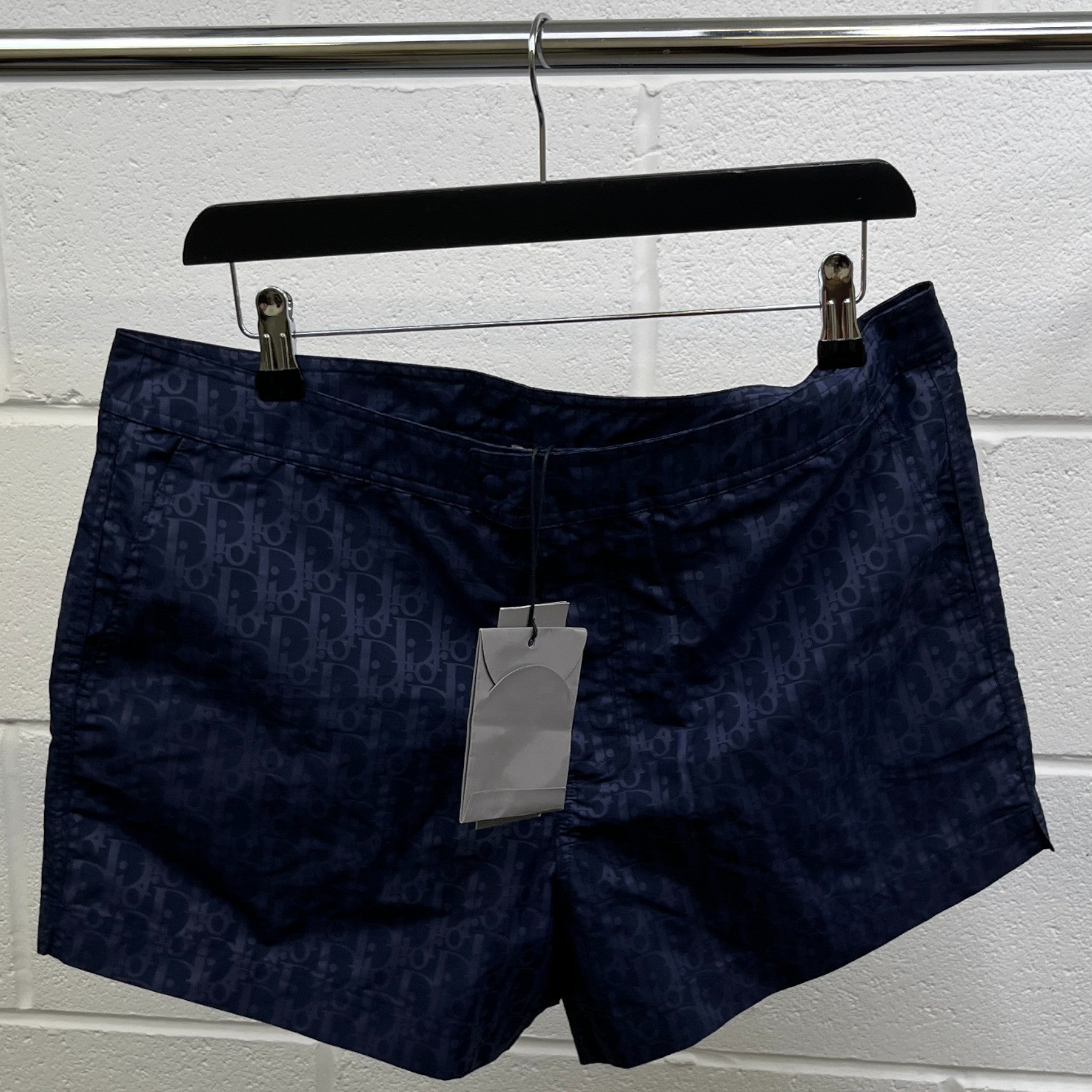 Men's Oblique Swim Shorts Navy Size L