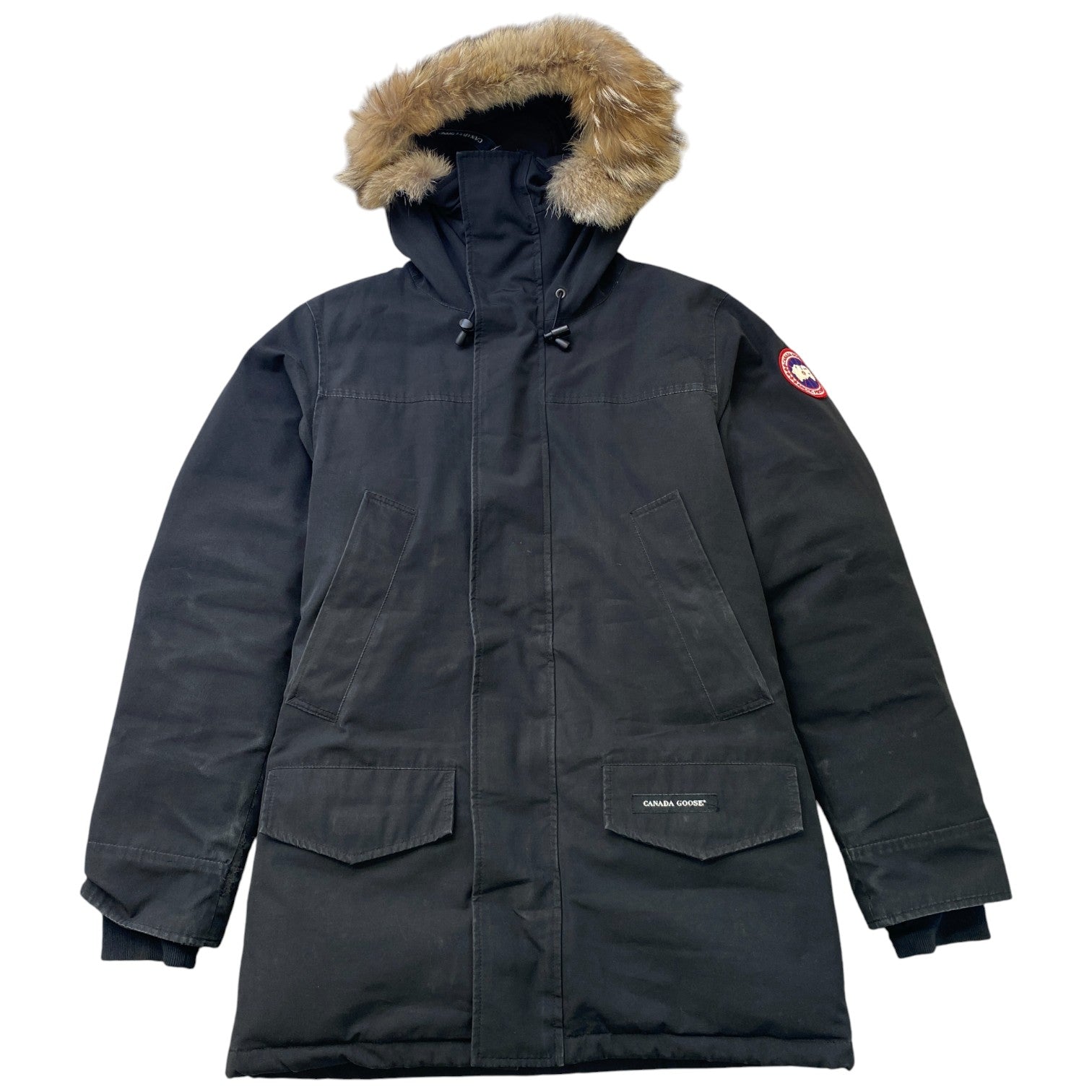 Men's Langford Parka Down Jacket Black Size S