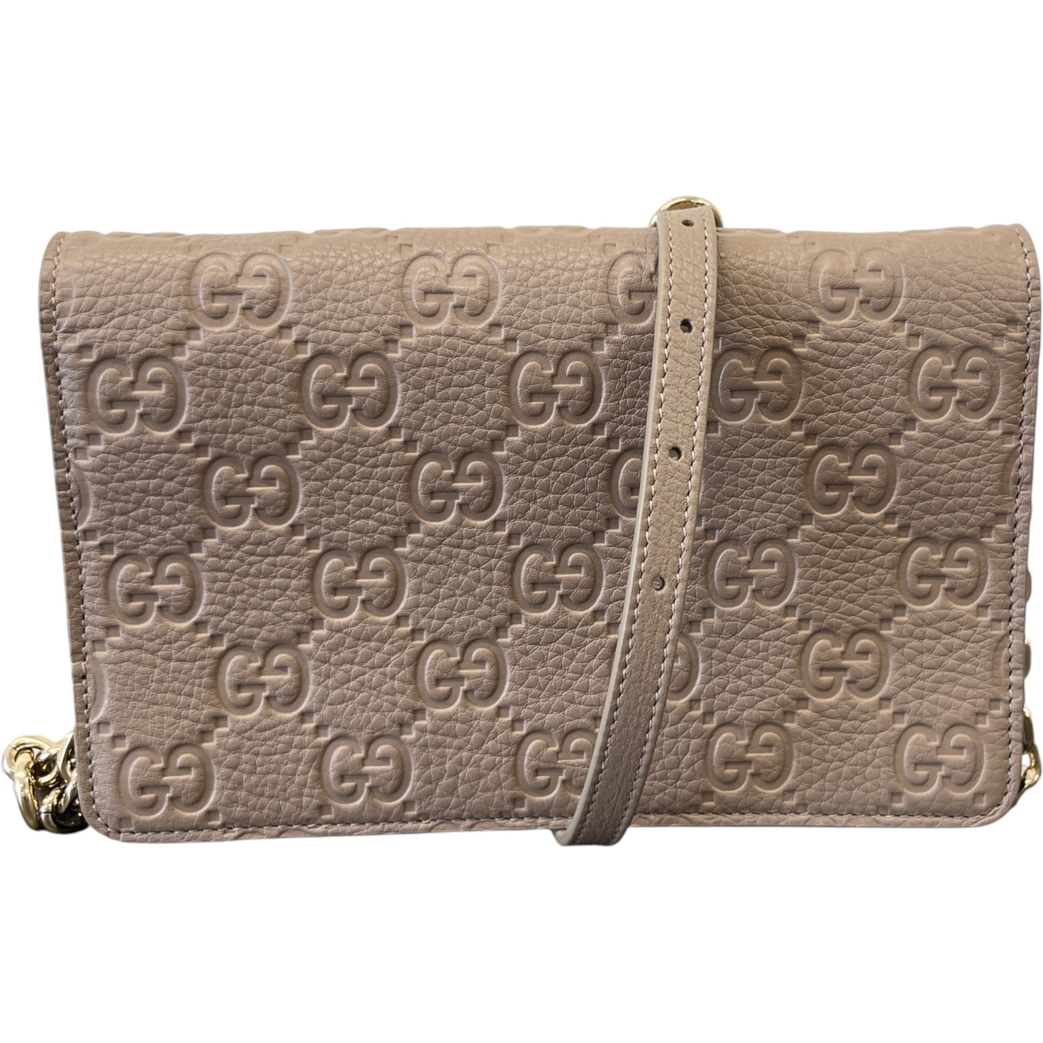 Women's Gg Emblem Bag Nude