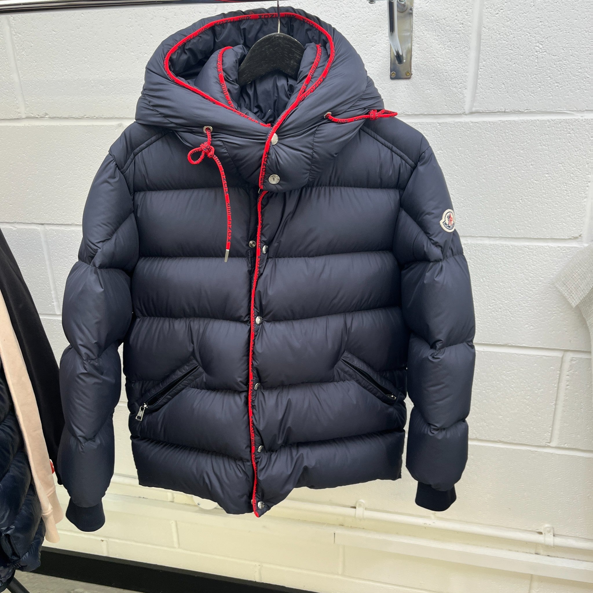 Men's Amarante Down Jacket Navy Size 1 / S