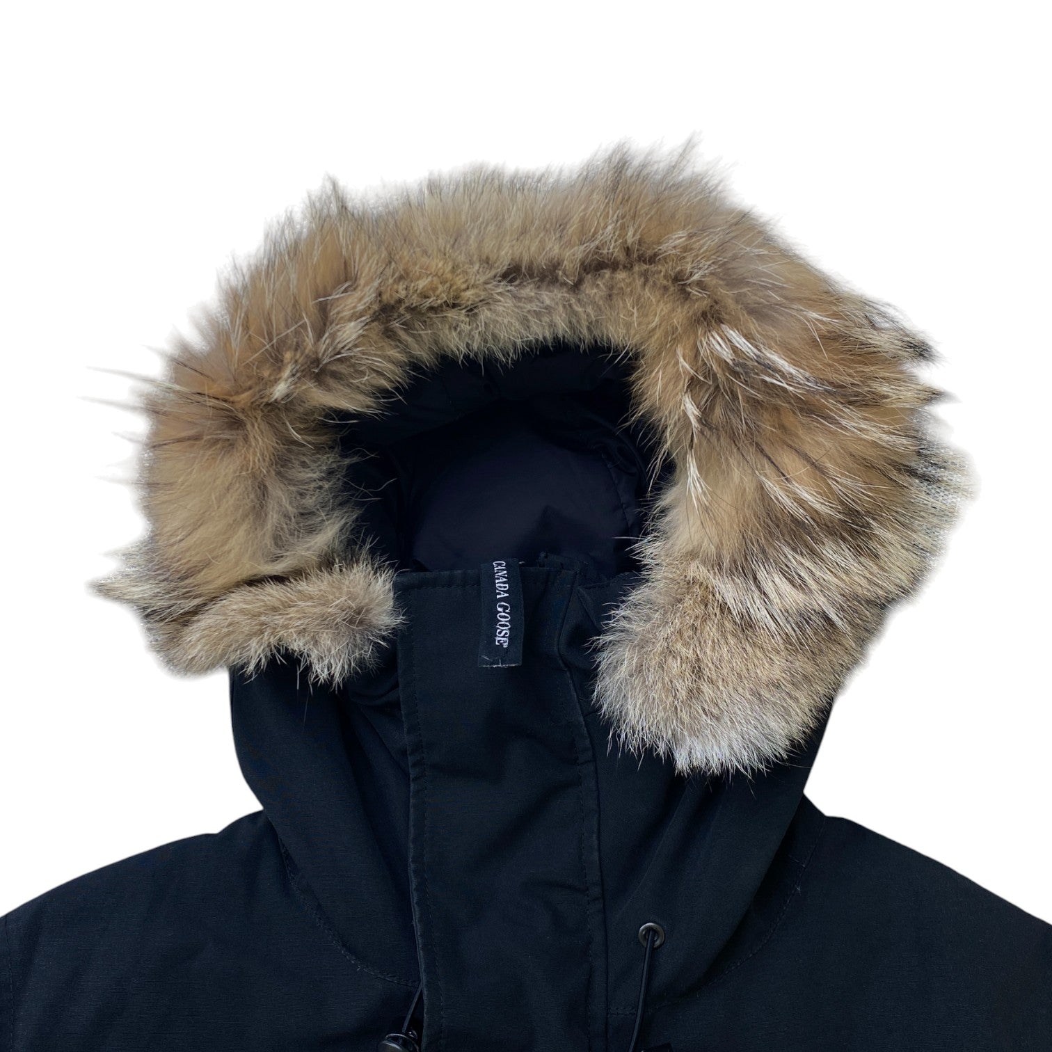 Men's Langford Parka Down Jacket Black Size S