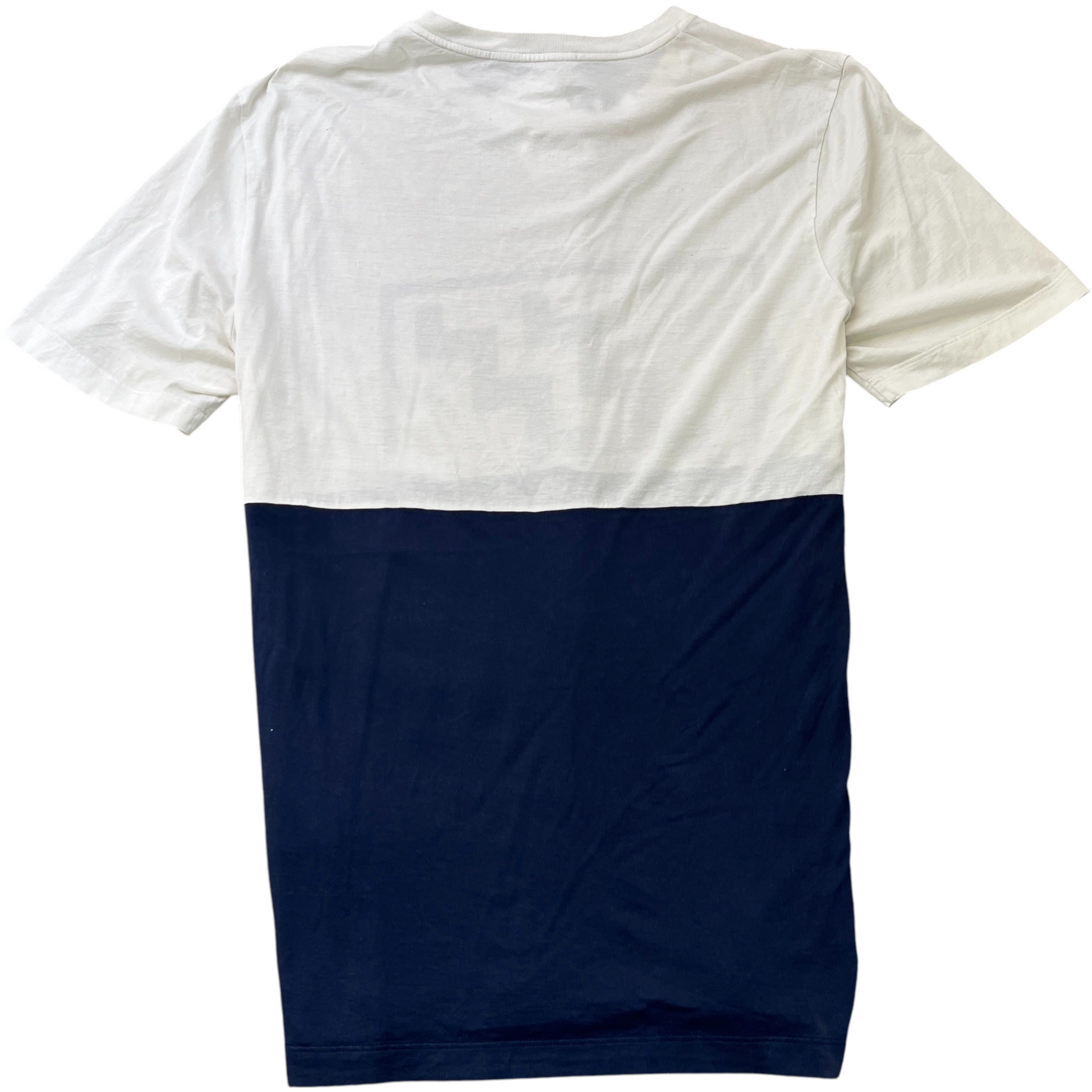 Men's Split Logo T-Shirt White Size XL