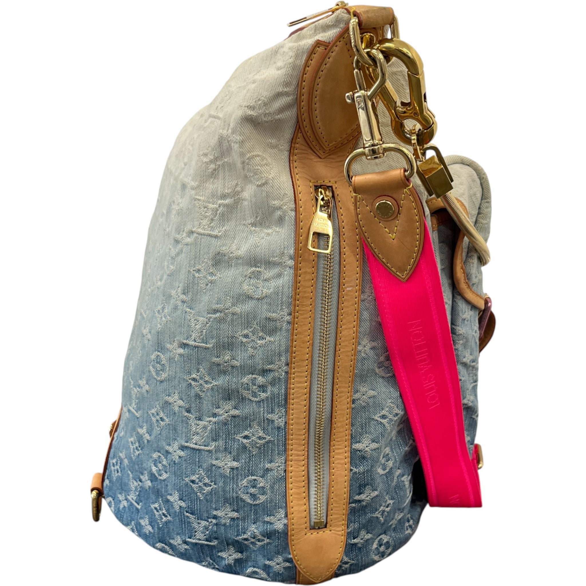 Women's Monogram Sunburst Pm Handbag Blue