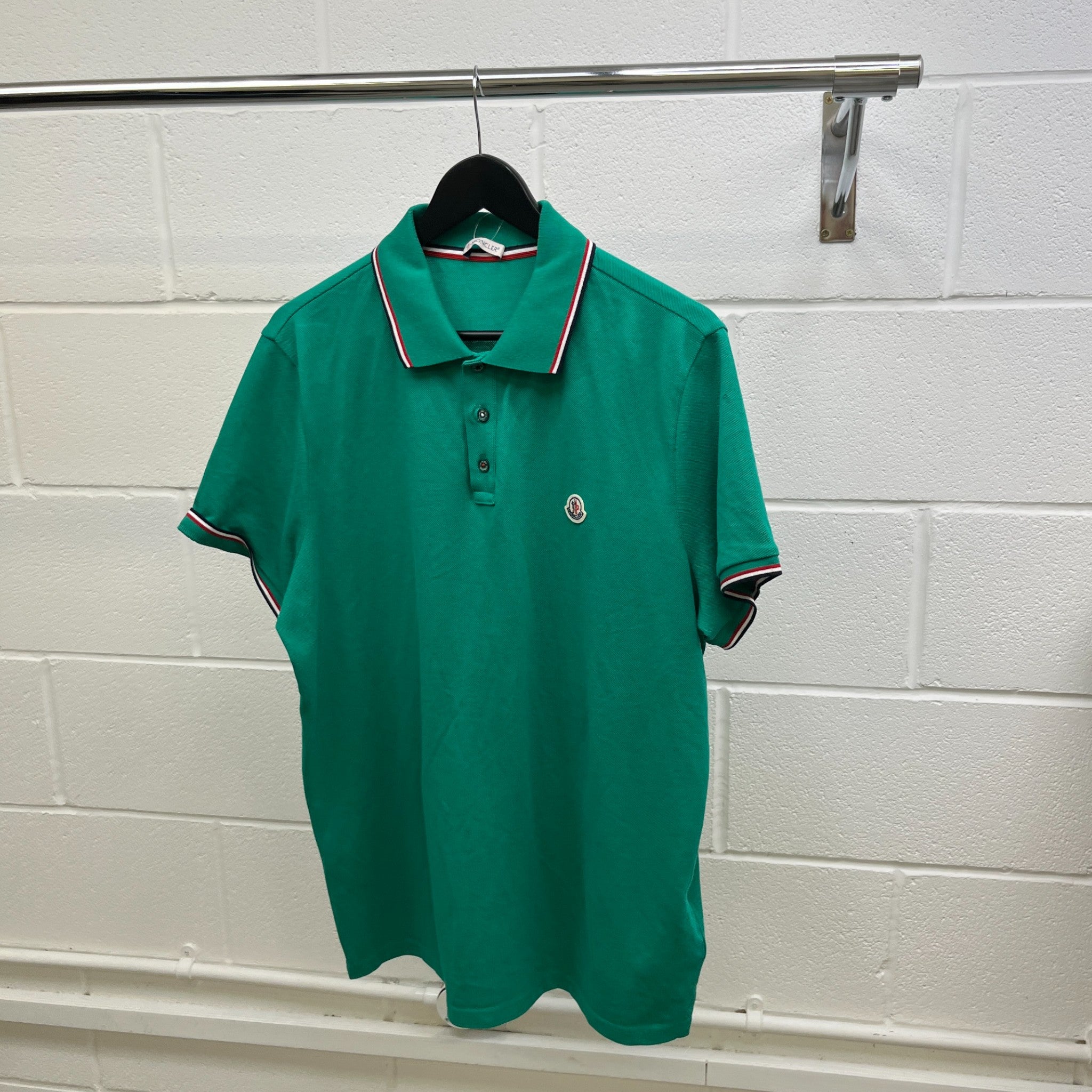 Men's Ss Polo Polo Shirt Green Size XXL