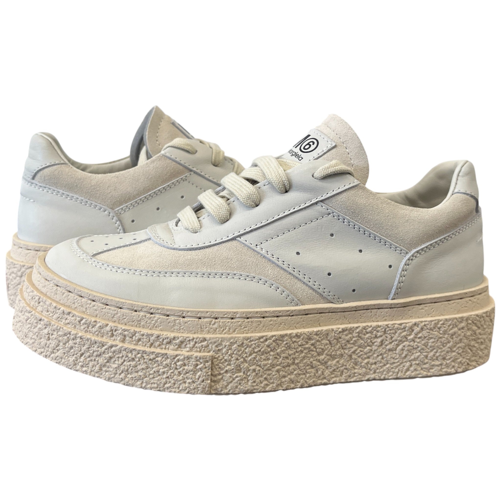 Women's Mm6 Low Trainers Beige Size EU 35 / UK 2