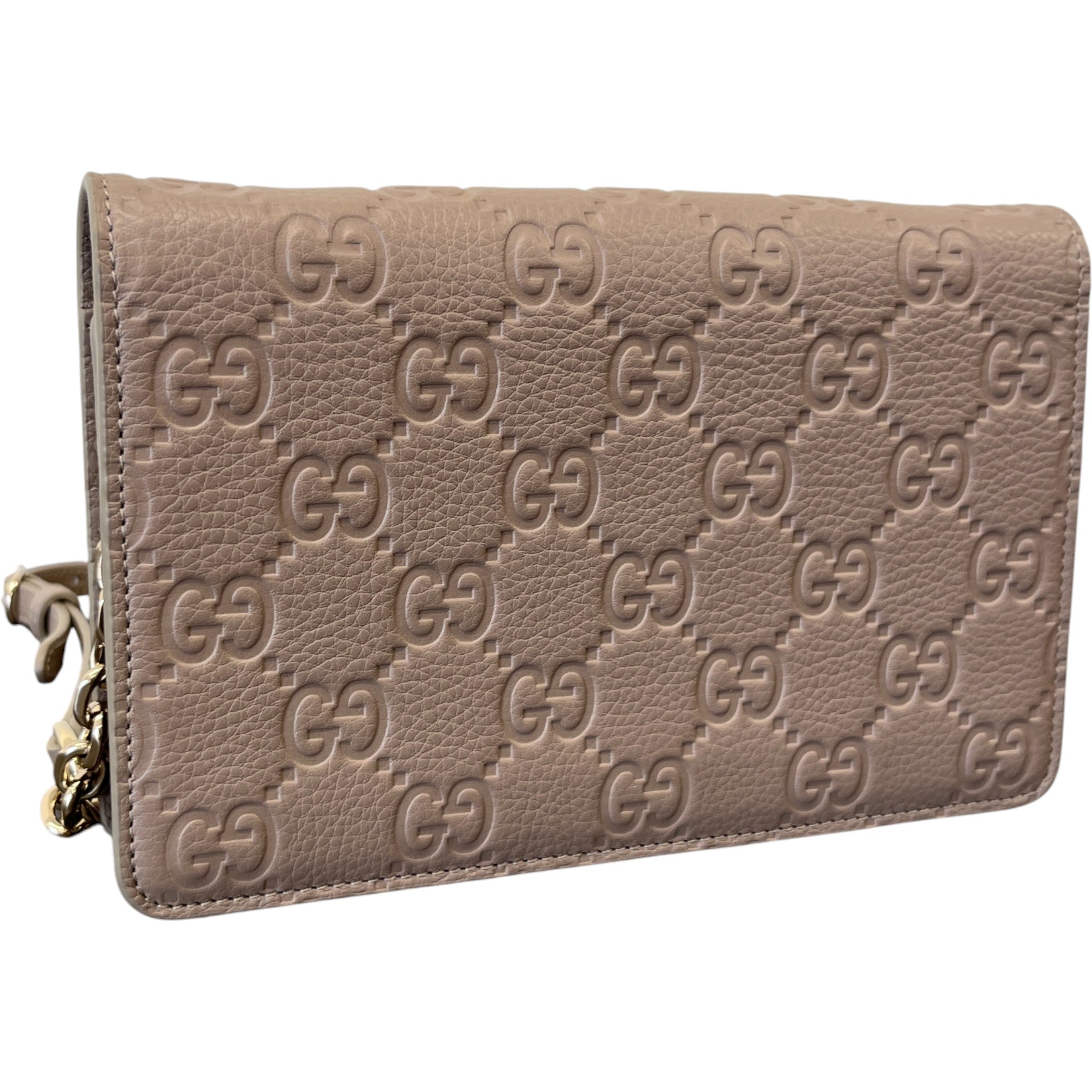 Women's Gg Emblem Bag Nude