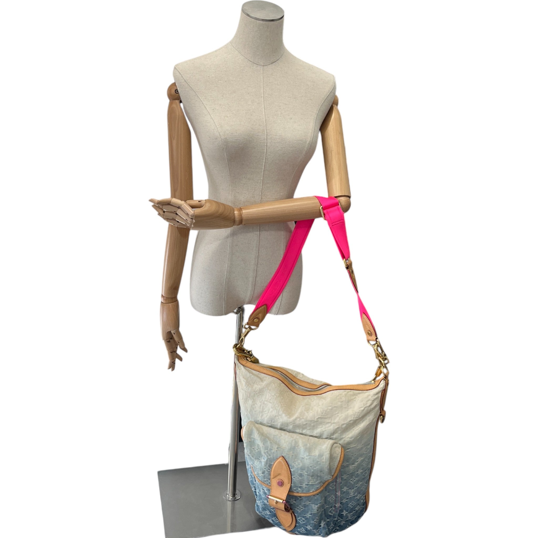 Women's Monogram Sunburst Pm Handbag Blue