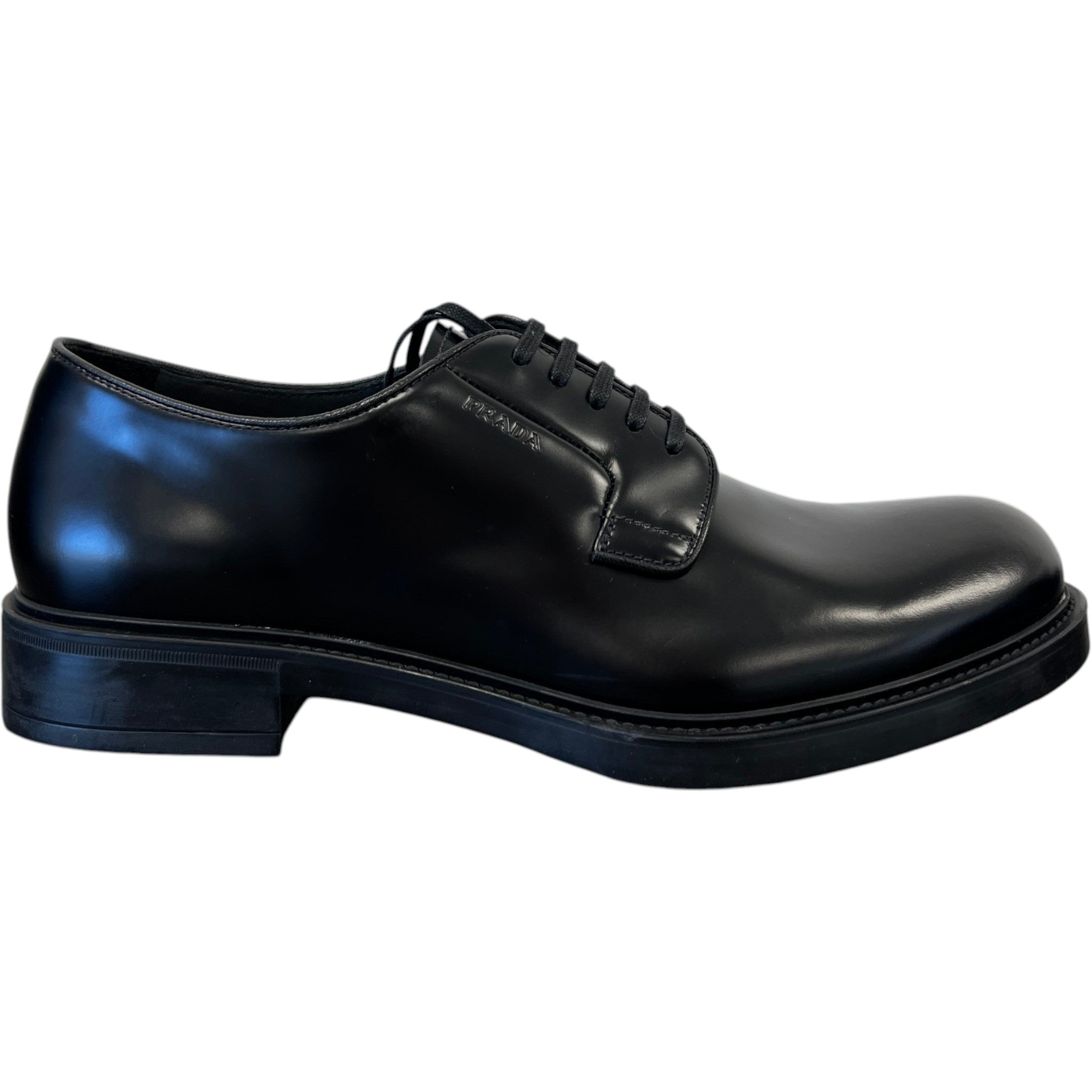 Men's Derby Loafers Black Size EU 42 / UK 8
