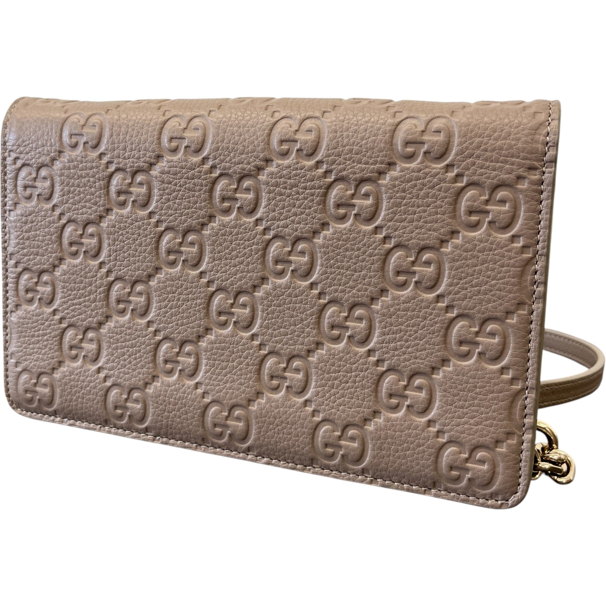 Women's Gg Emblem Bag Nude