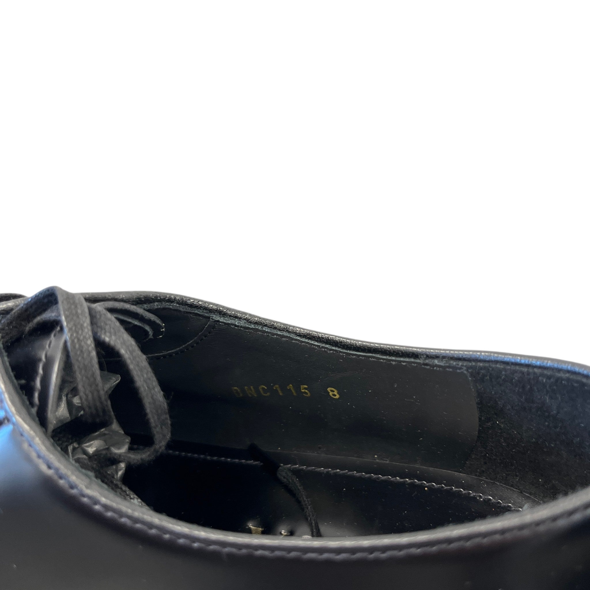 Men's Derby Loafers Black Size EU 42 / UK 8
